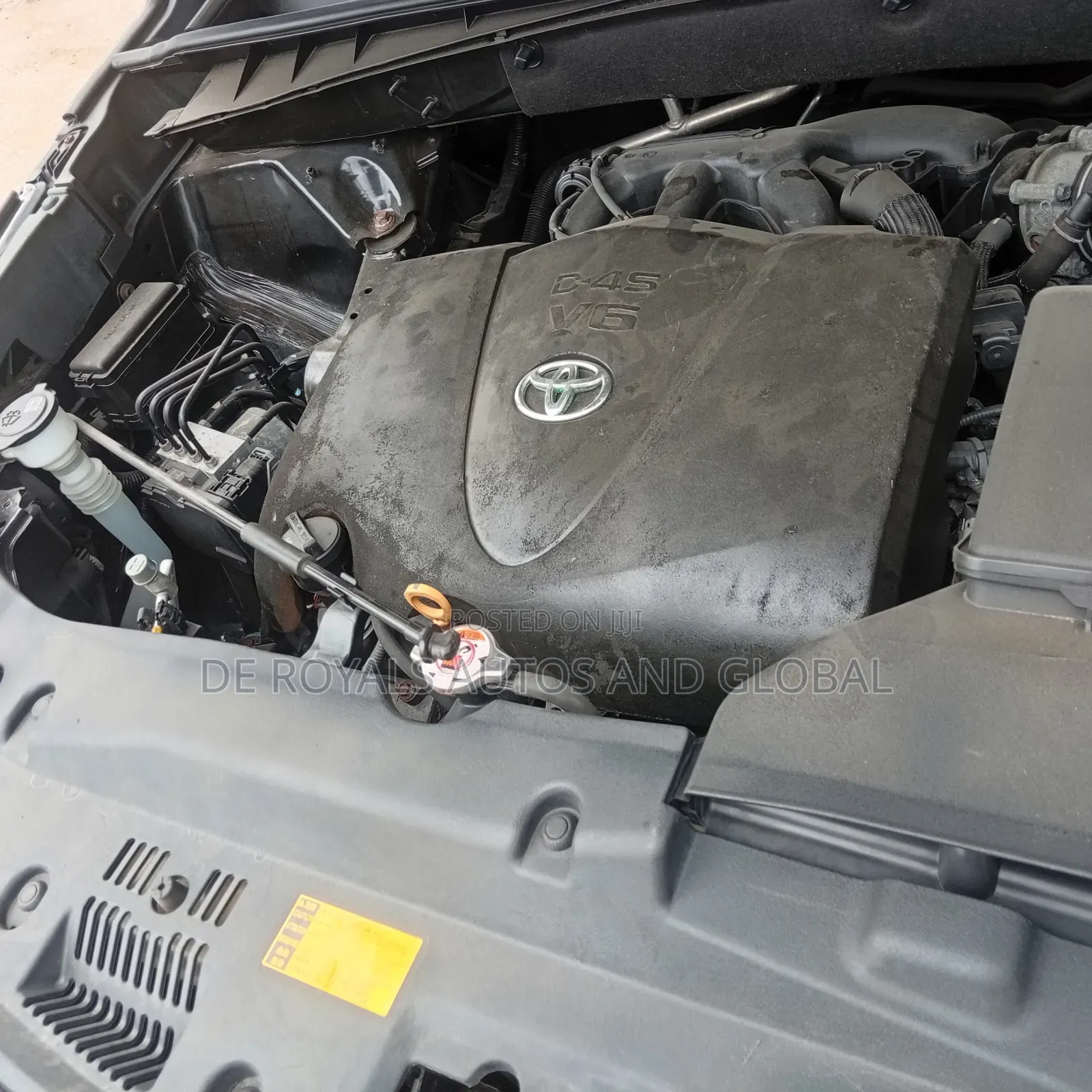Toyota Highlander XLE 4x2 V6 (3.5L 6cyl 8A) 2018 Black