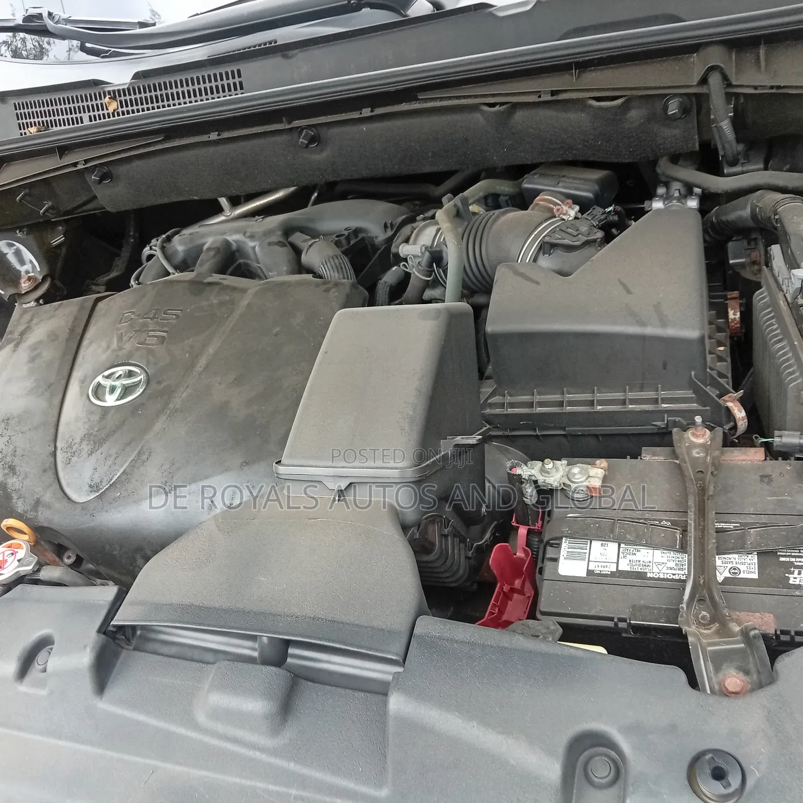 Toyota Highlander XLE 4x2 V6 (3.5L 6cyl 8A) 2018 Black