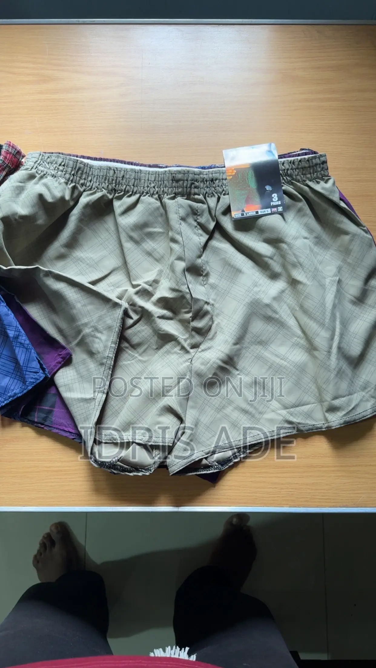 Men’S Top Quality Woven Boxers 3-1