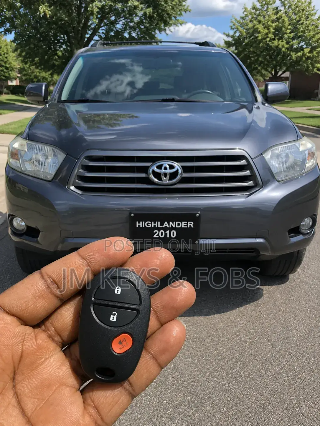 Toyota Highlander Remote Key Replacement