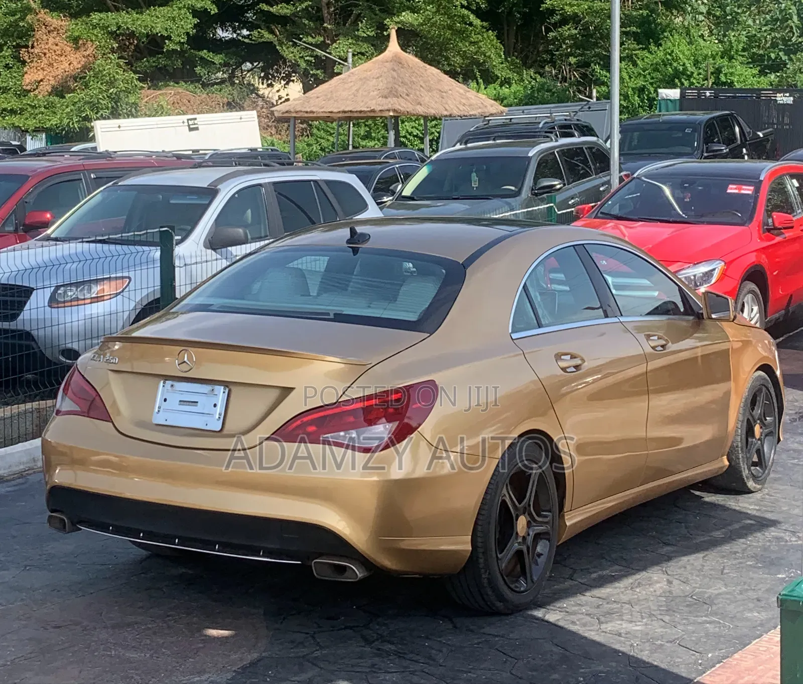 Mercedes-Benz CLA-Class 2014 Gold
