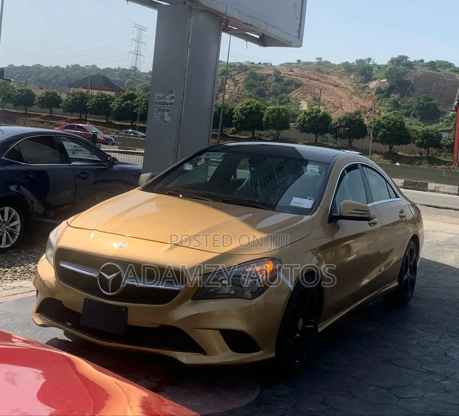 Mercedes-Benz CLA-Class 2014 Gold