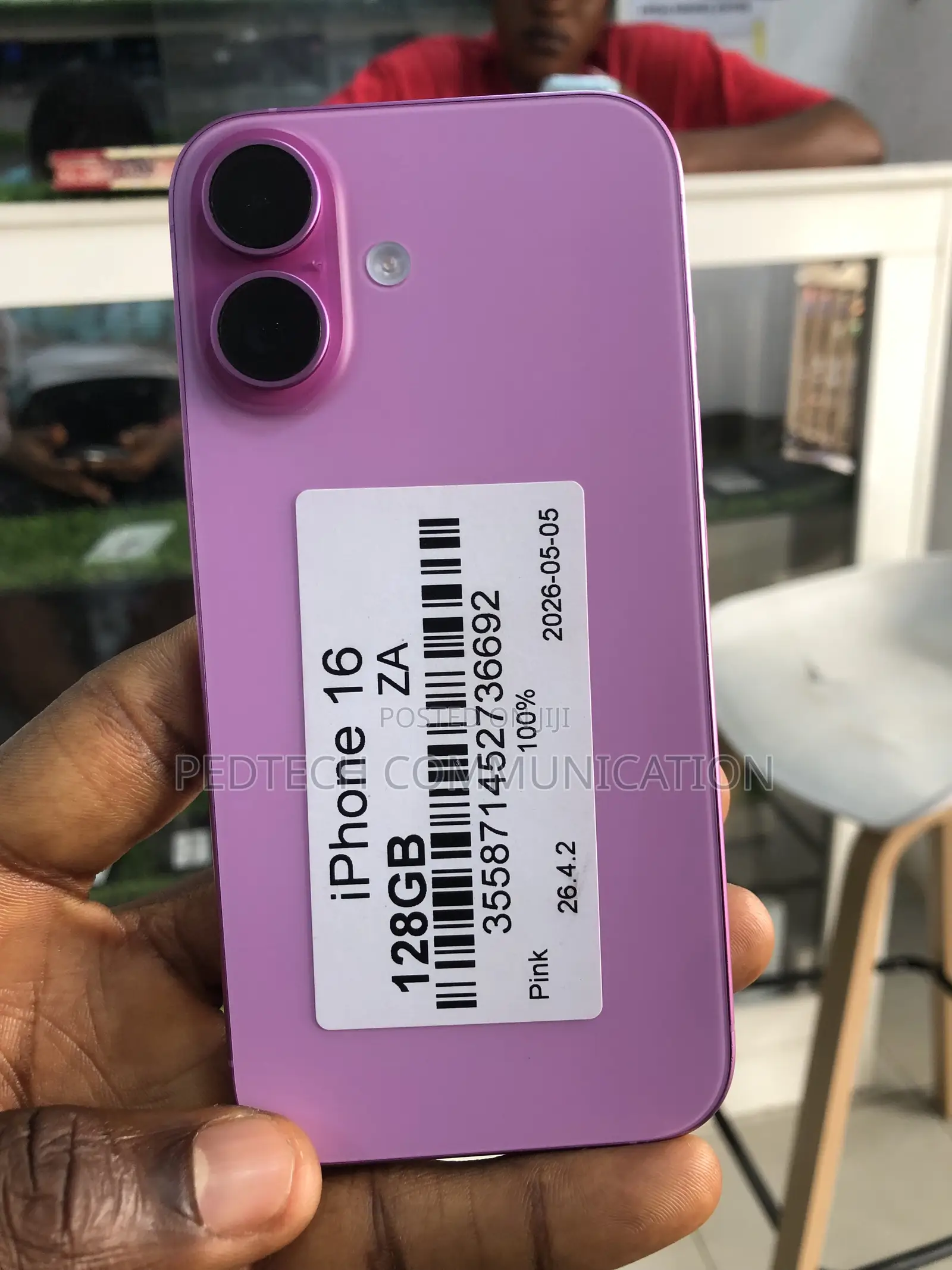 Apple iPhone 16 128 GB Pink