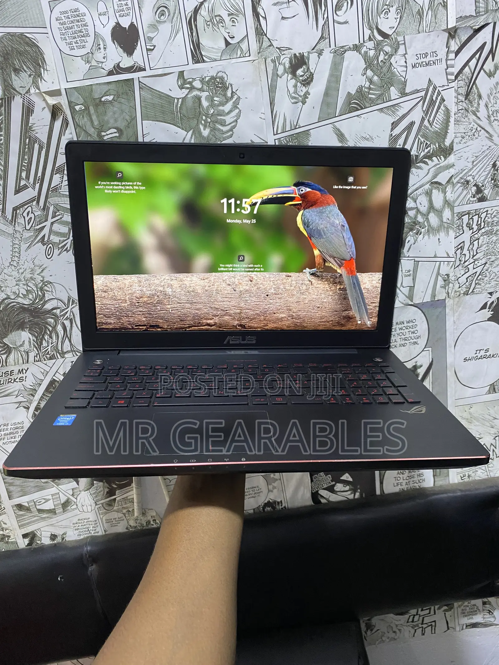 Laptop Asus G550JK 16GB Intel Core i7 SSD 256GB