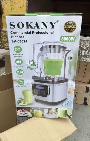Sokany Quality Blender With Soundproof