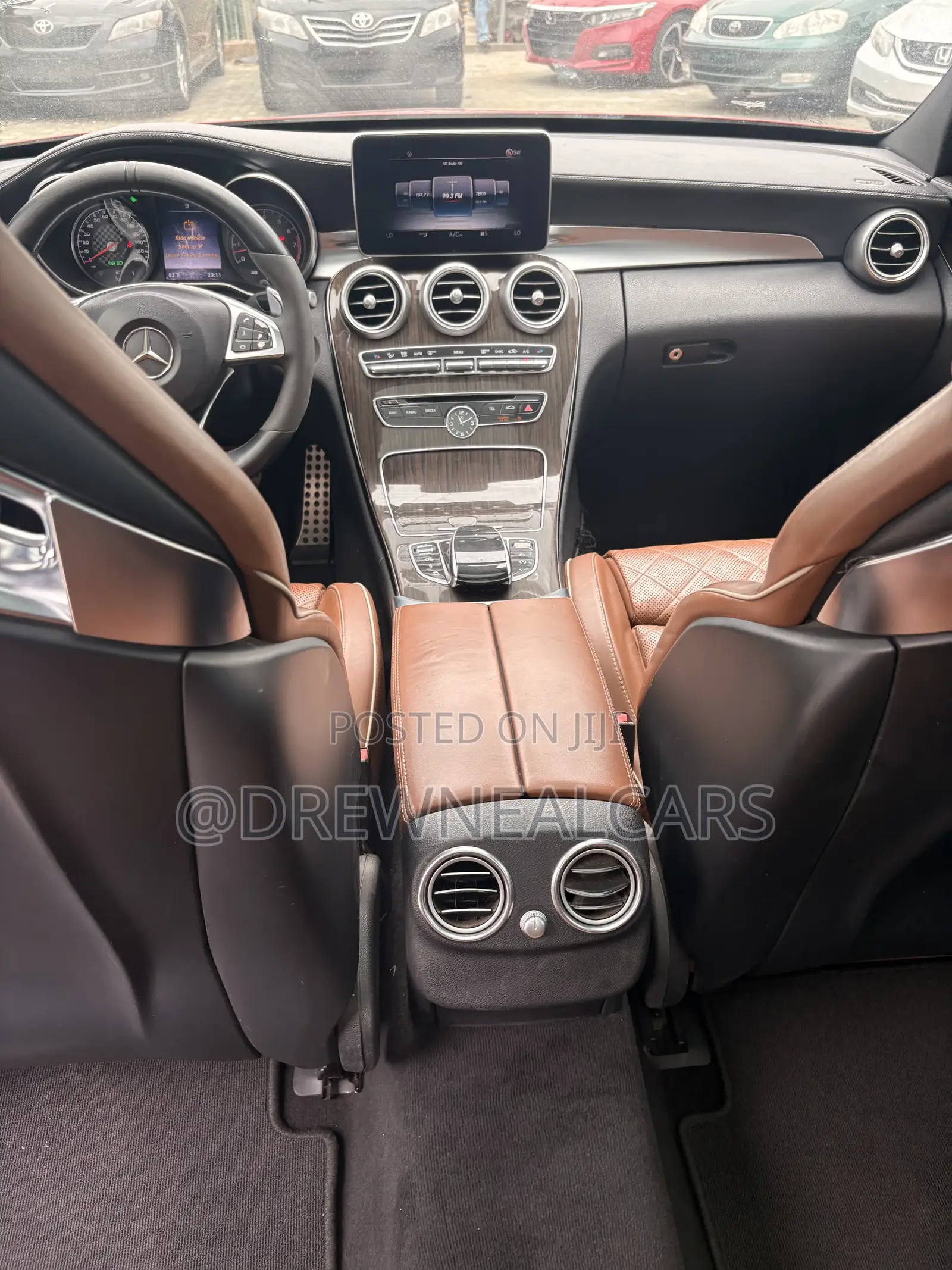 Mercedes-Benz C450 2016 Red