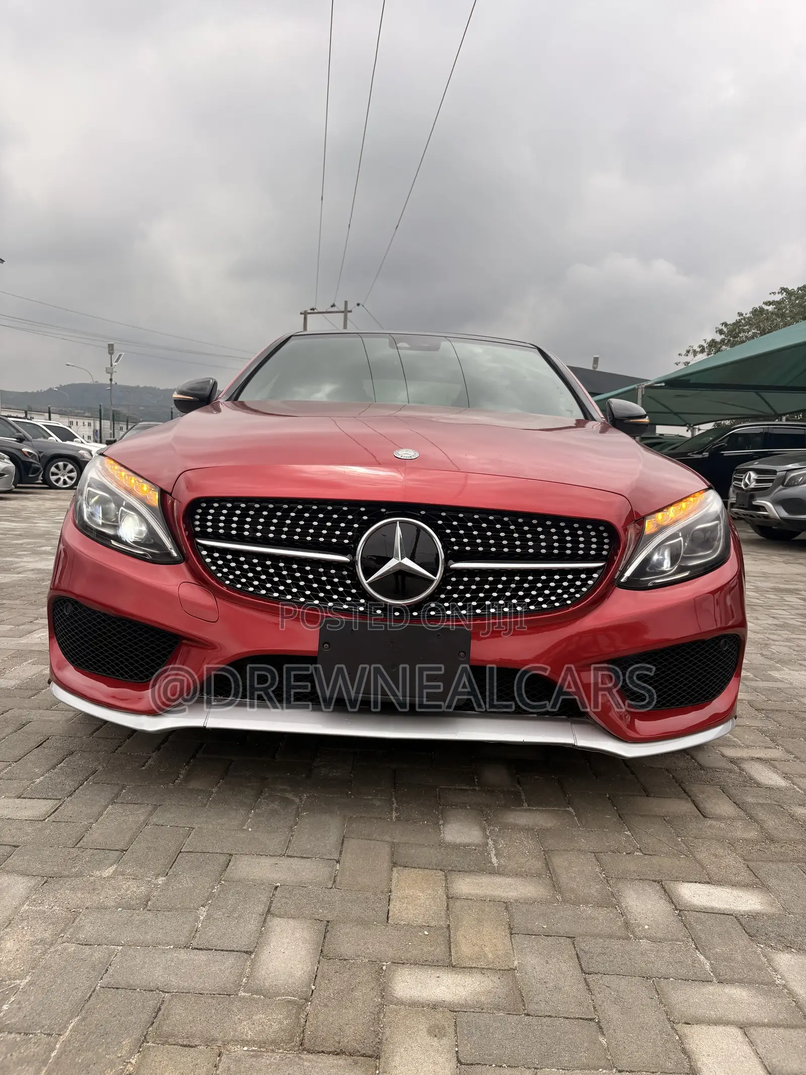 Mercedes-Benz C450 2016 Red