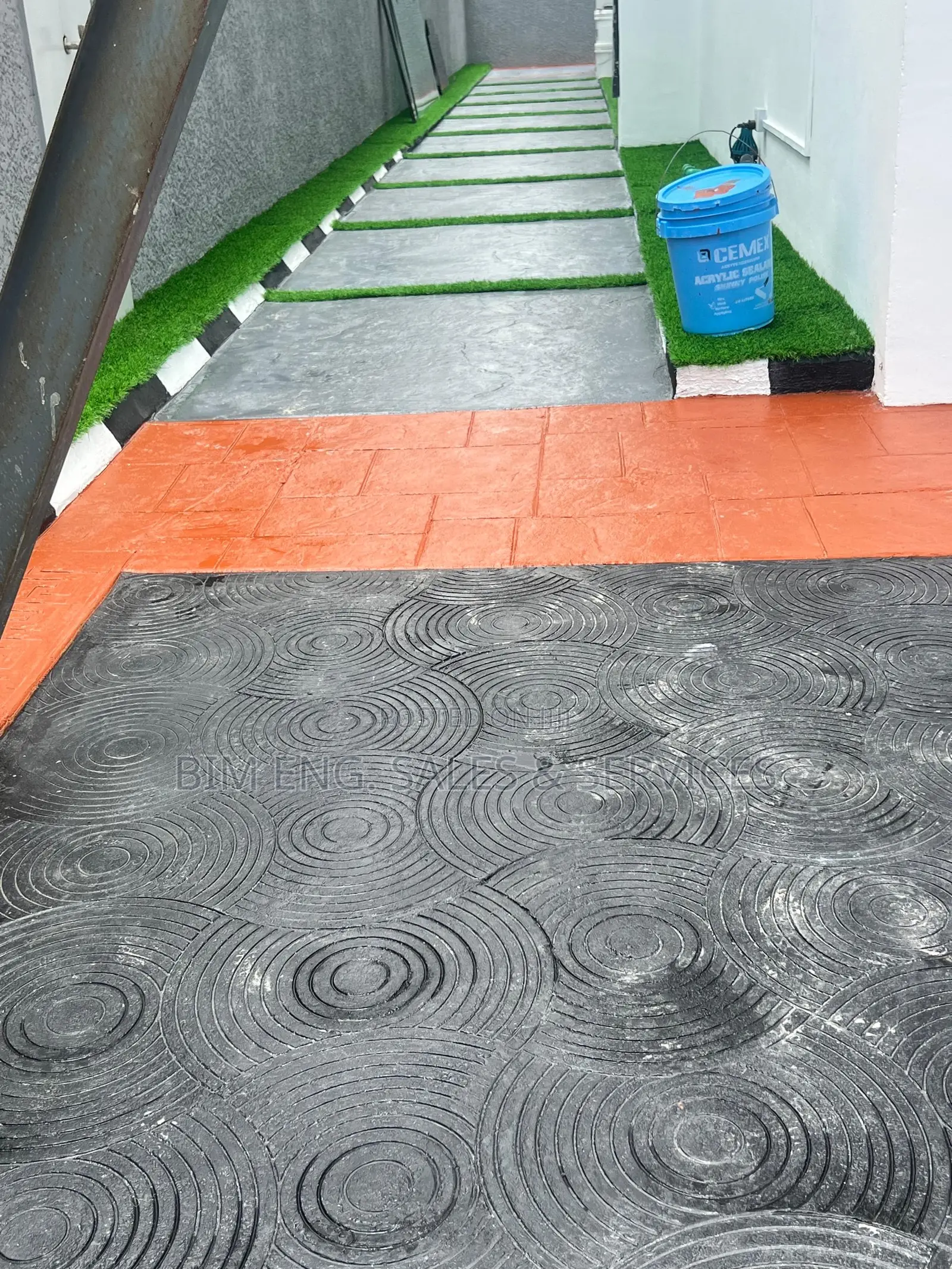 Concrete Floorings, Stamped Concrete,Paint Polish Concrete.