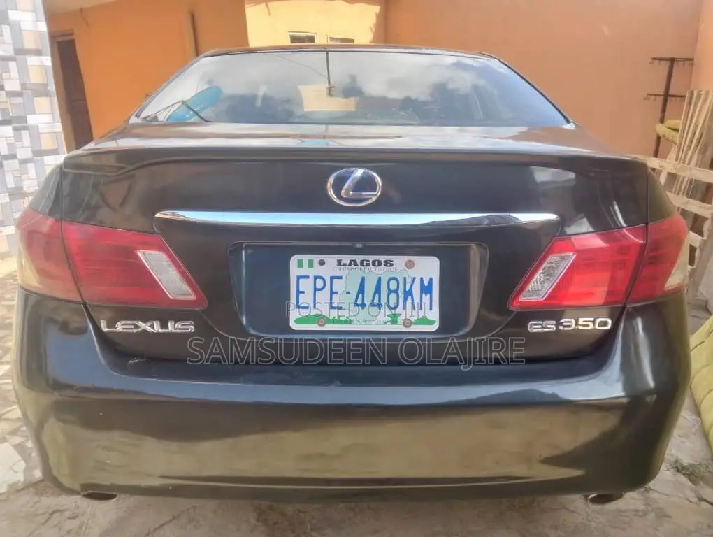 Lexus ES 350 2008 Black