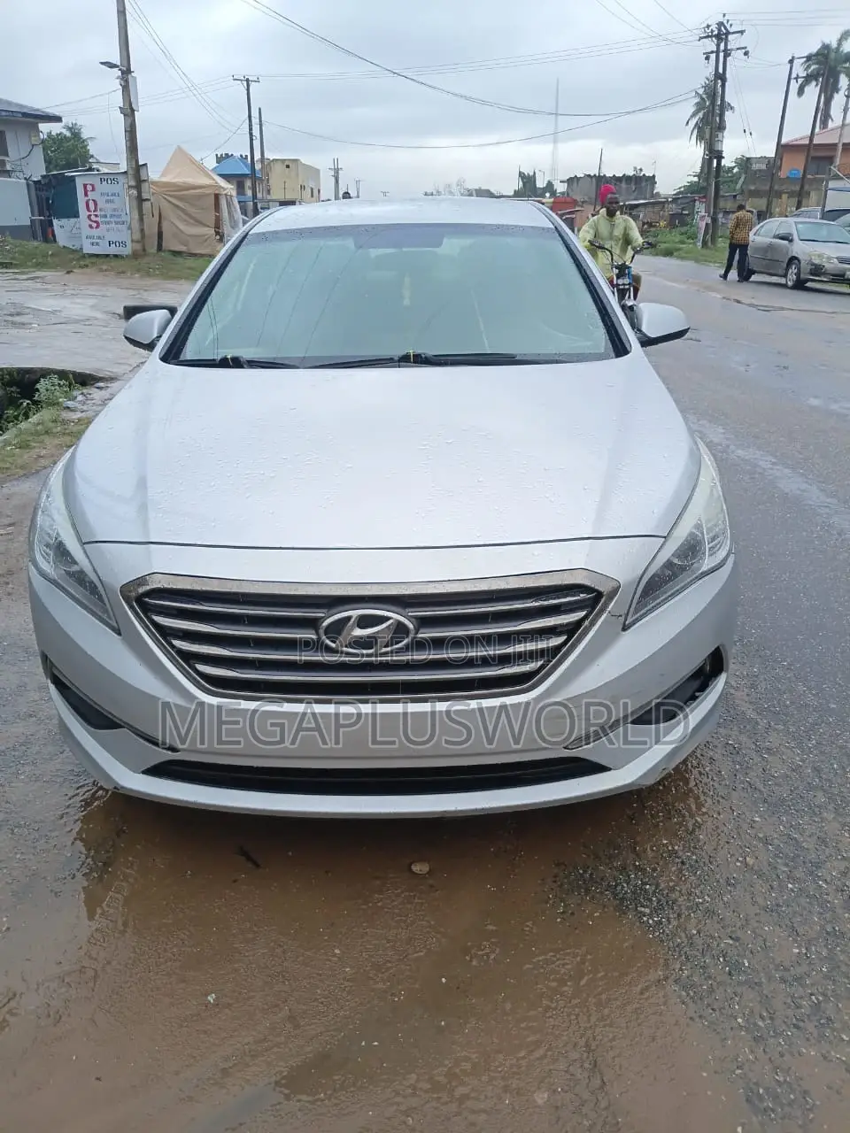 Hyundai Sonata Sport 4dr Sedan (2.4L 4cyl 6A) 2015 Silver