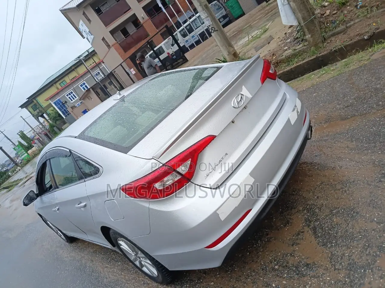 Hyundai Sonata Sport 4dr Sedan (2.4L 4cyl 6A) 2015 Silver