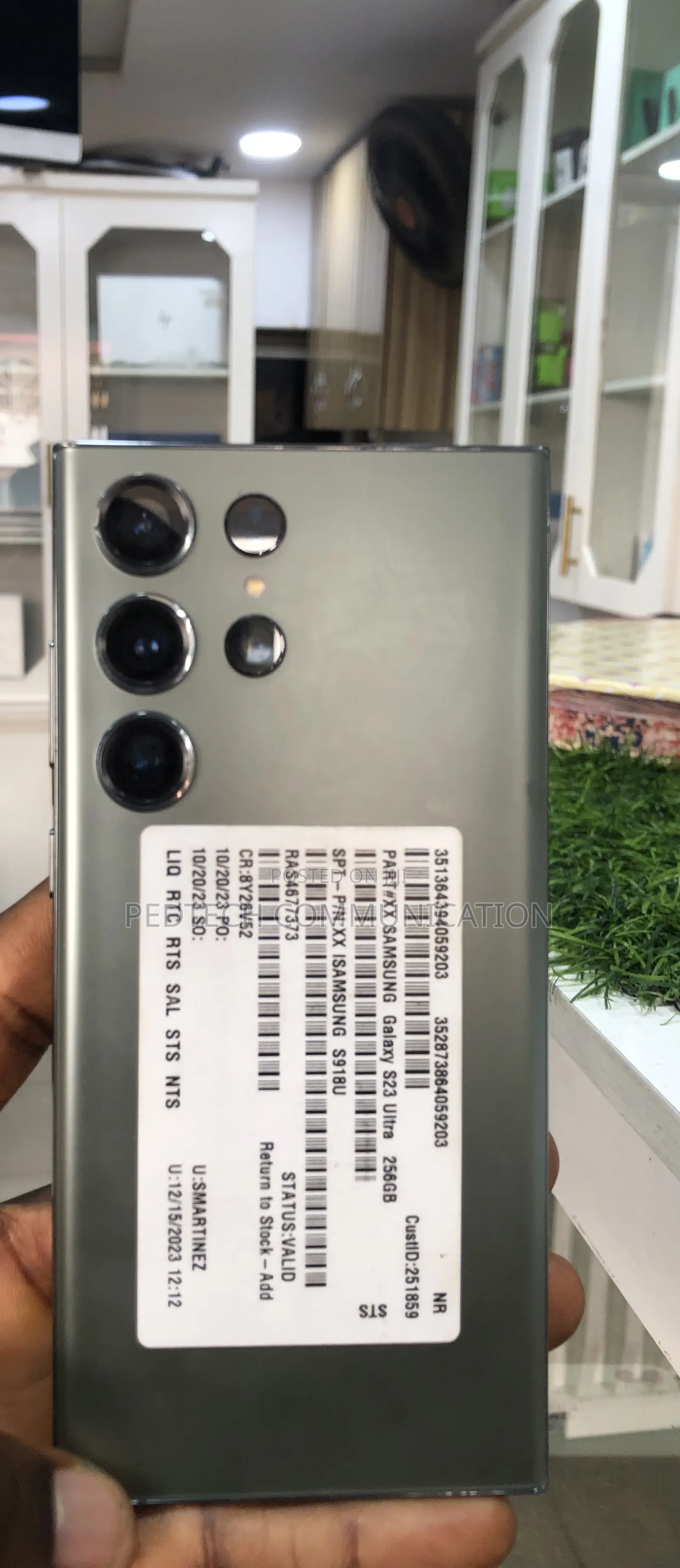 Samsung Galaxy S23 Ultra 256 GB Black
