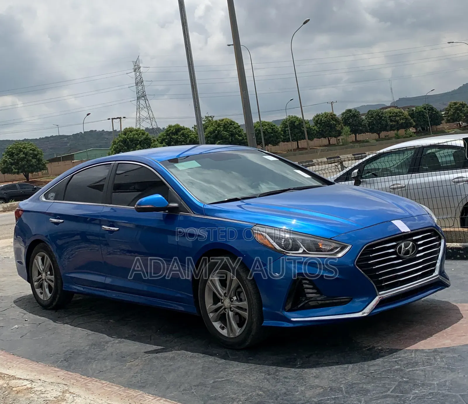 Hyundai Sonata 2018 Blue
