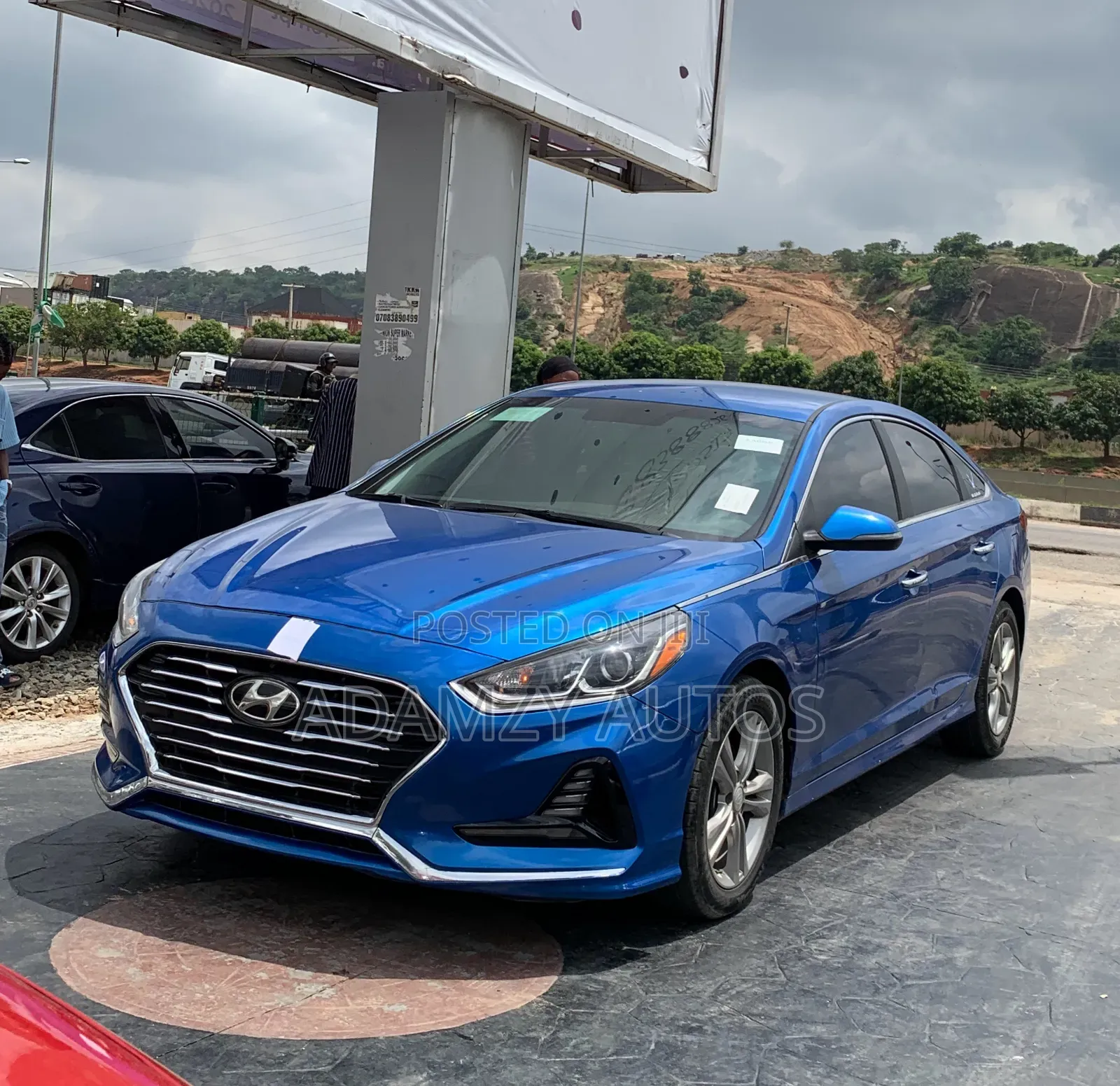 Hyundai Sonata 2018 Blue