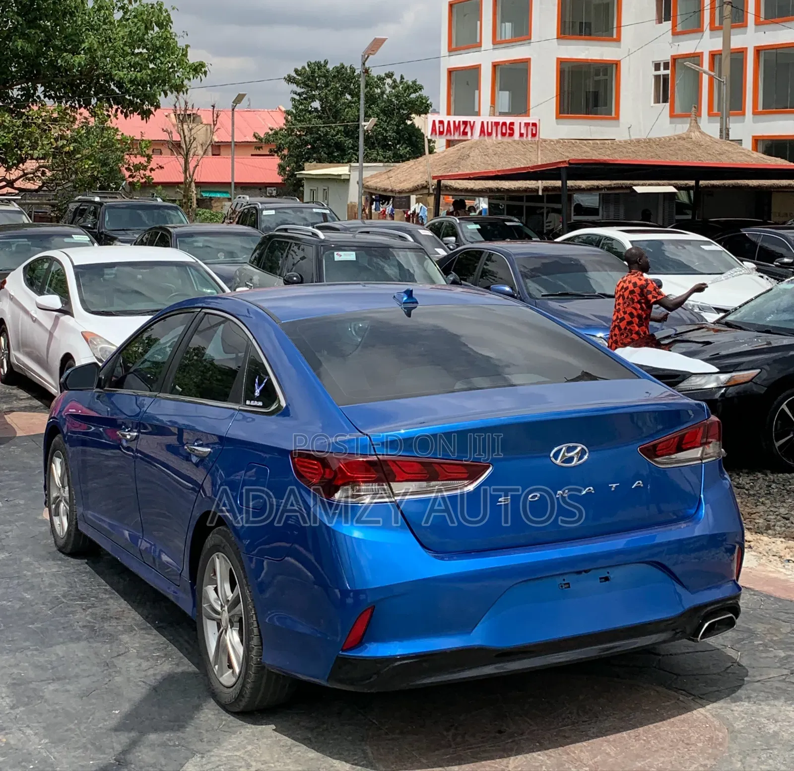 Hyundai Sonata 2018 Blue