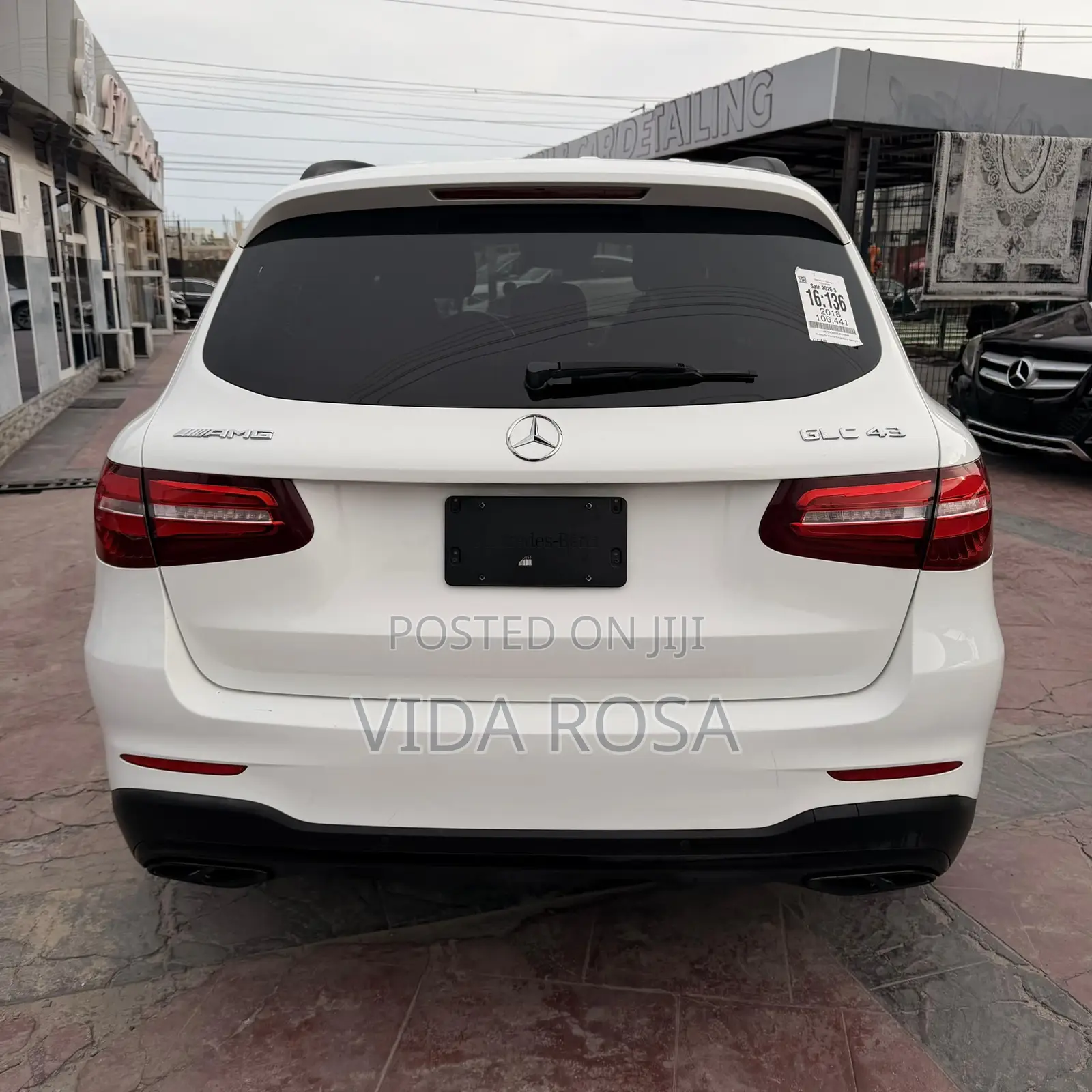 Mercedes-Benz GLC-Class 2017 White