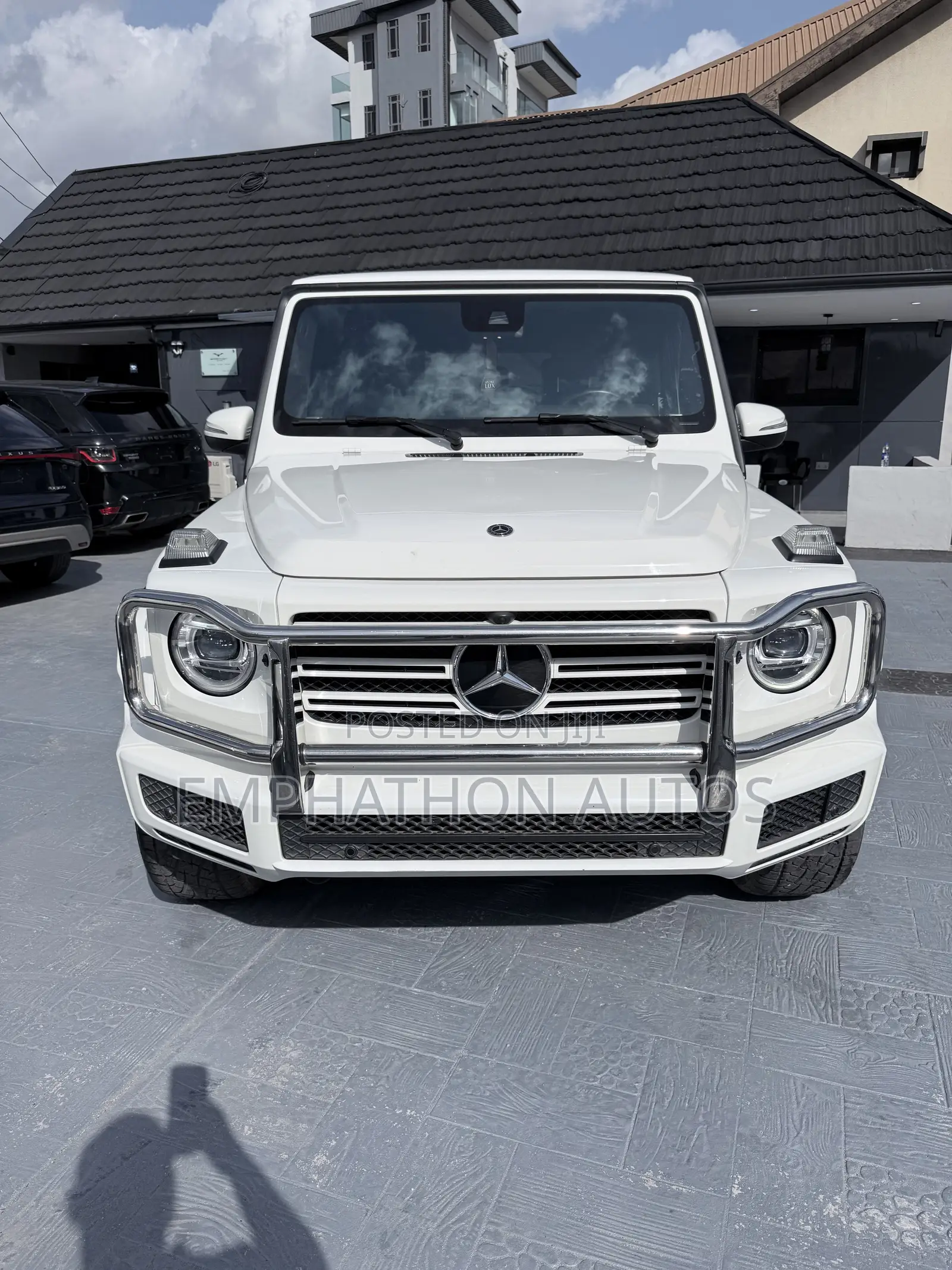 Mercedes-Benz G-Class Base G 550 AWD 2019 White