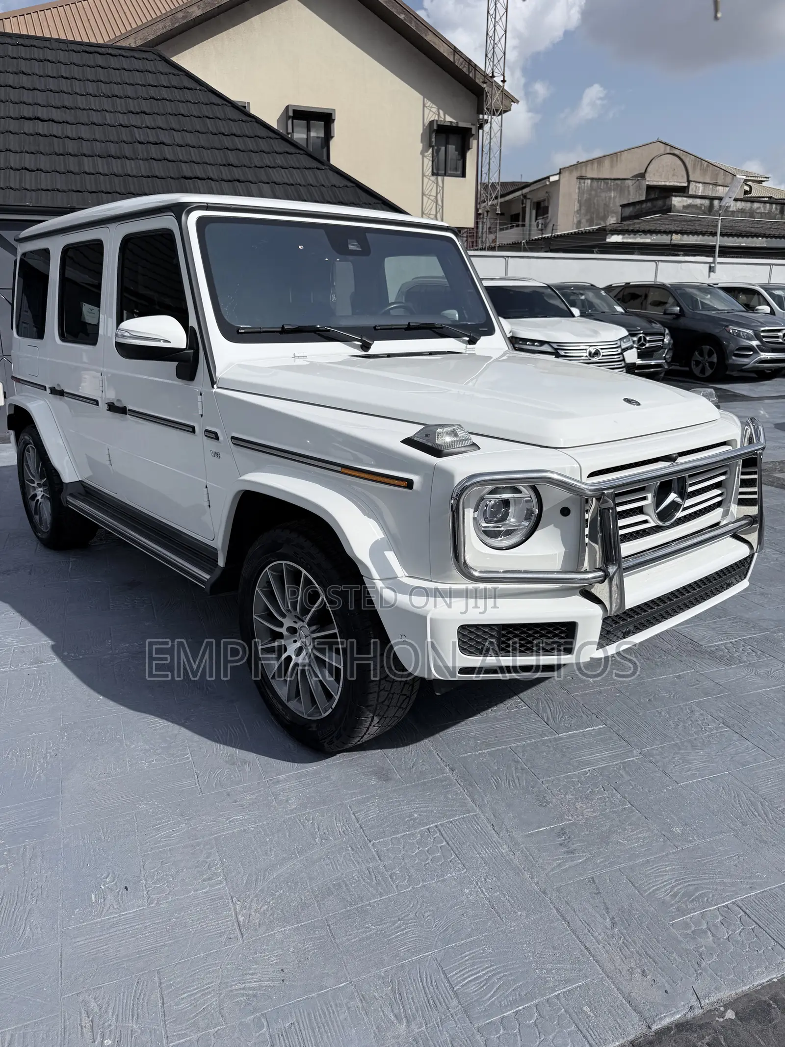 Mercedes-Benz G-Class Base G 550 AWD 2019 White