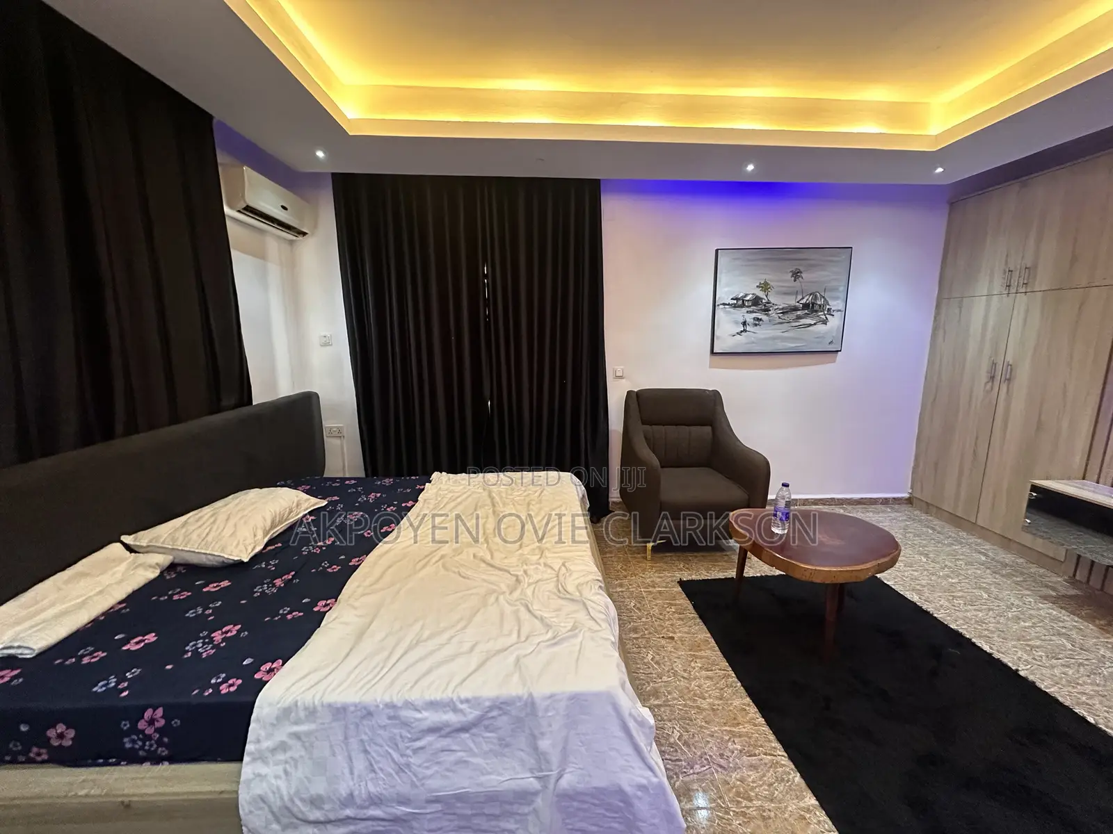 Furnished Studio Apartment in Garki 2 for rent