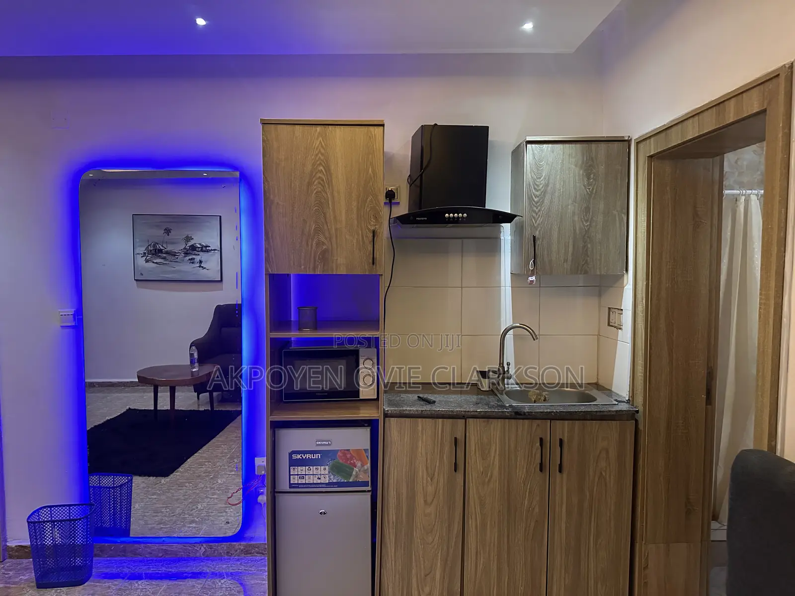 Furnished Studio Apartment in Garki 2 for rent