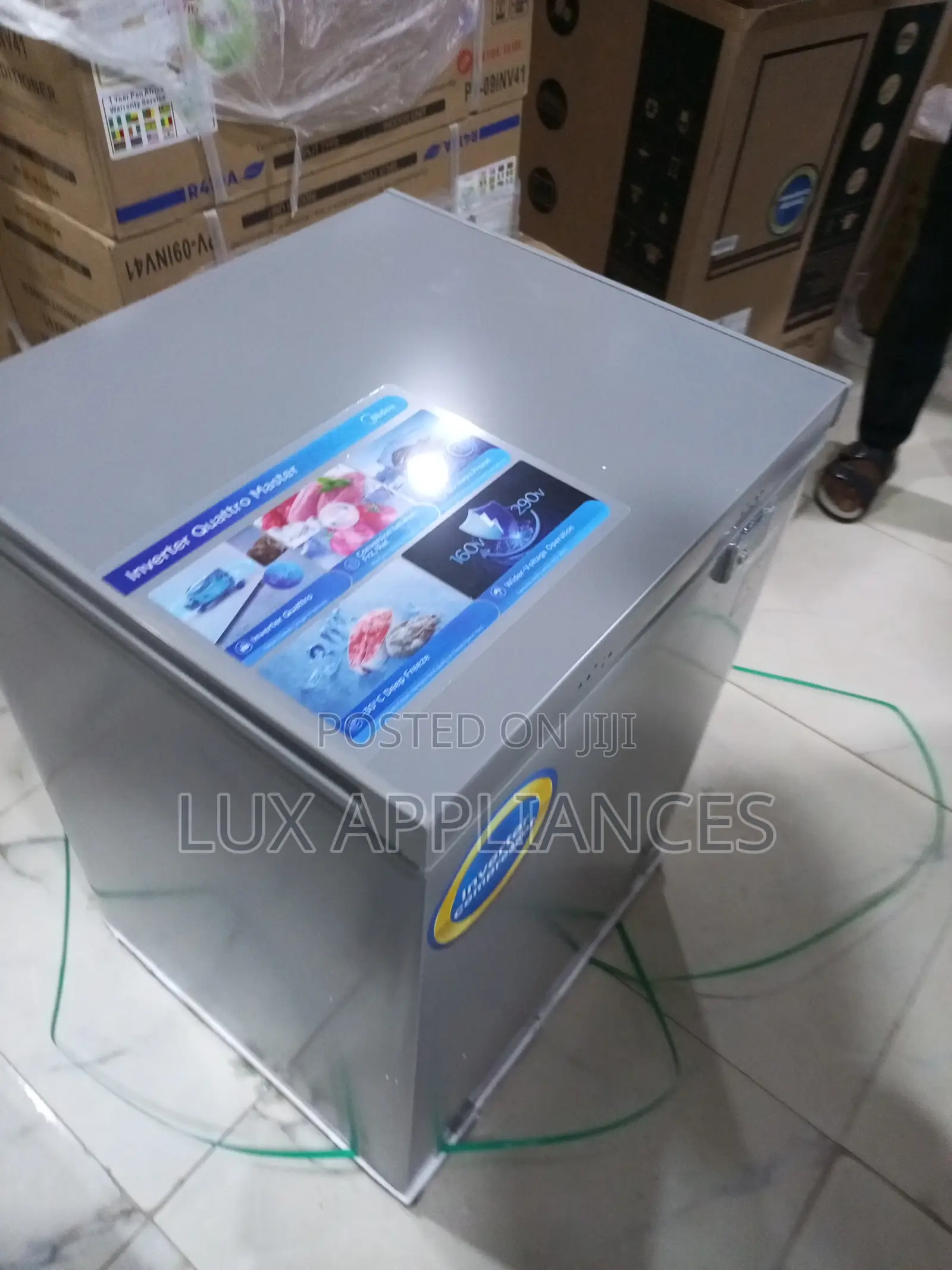 Midea Freezer With Convertible Cooling Mode