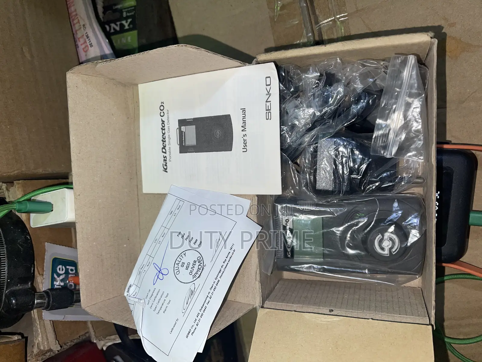 Igas Detector Co2 – Portable Carbon Dioxide Gas Detector