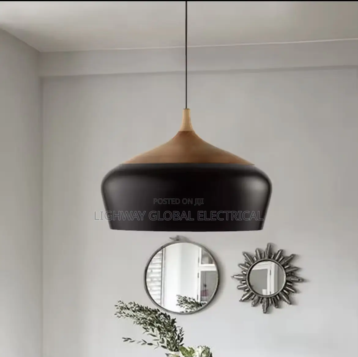 Modern Metal Industrial Retro Dome Shade Restaurant Pendant Dropping