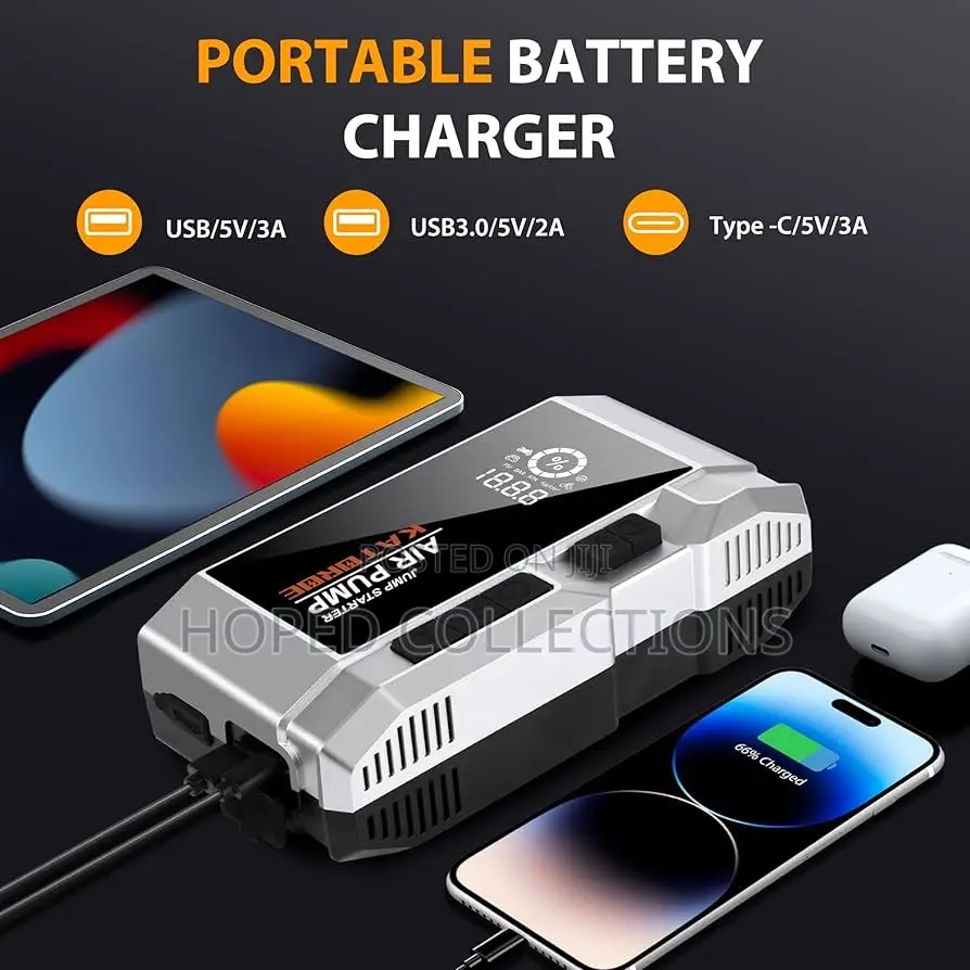 4in1 Jump Starter Upgraded