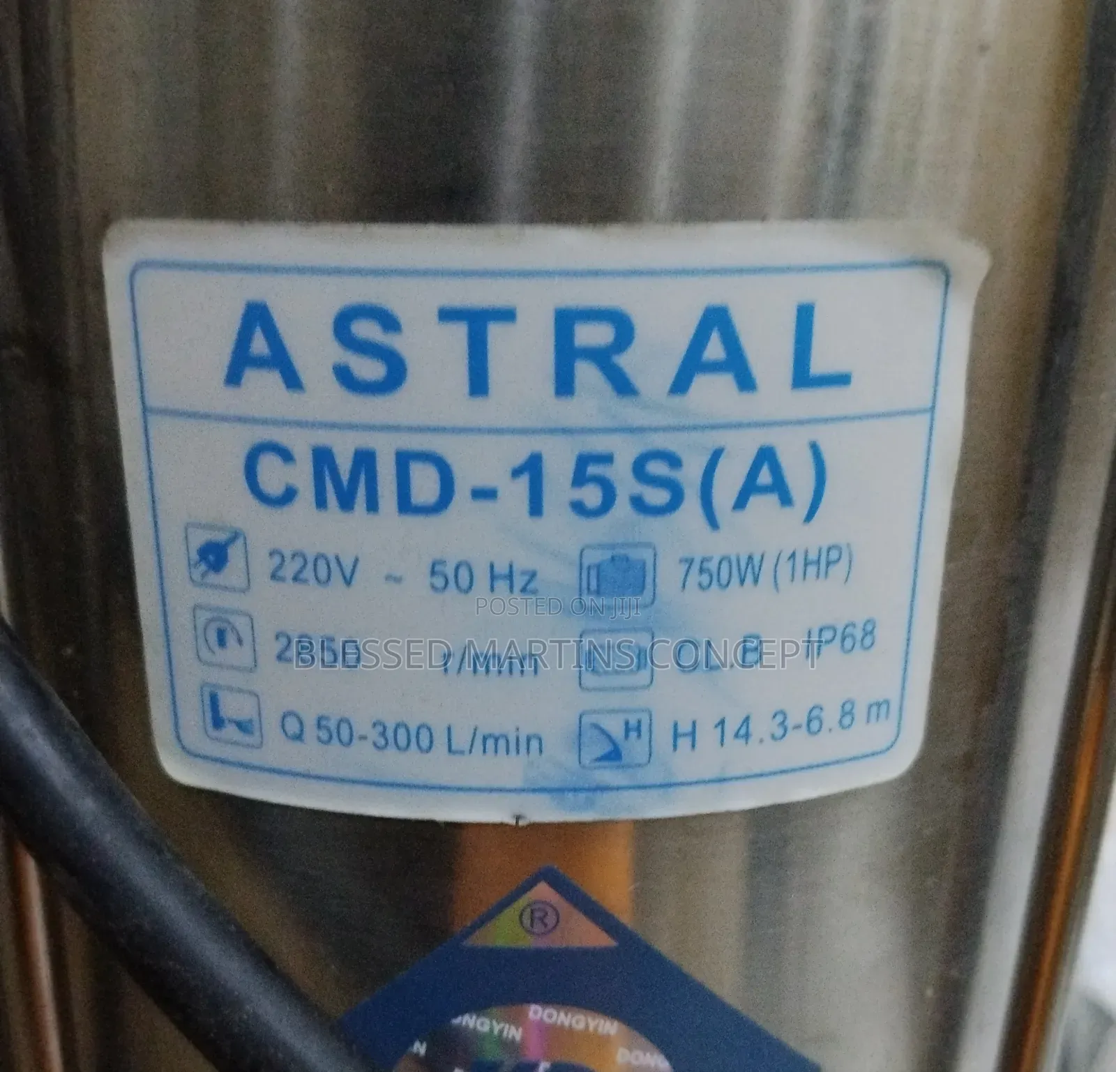 1hp Astral Sewage Pump