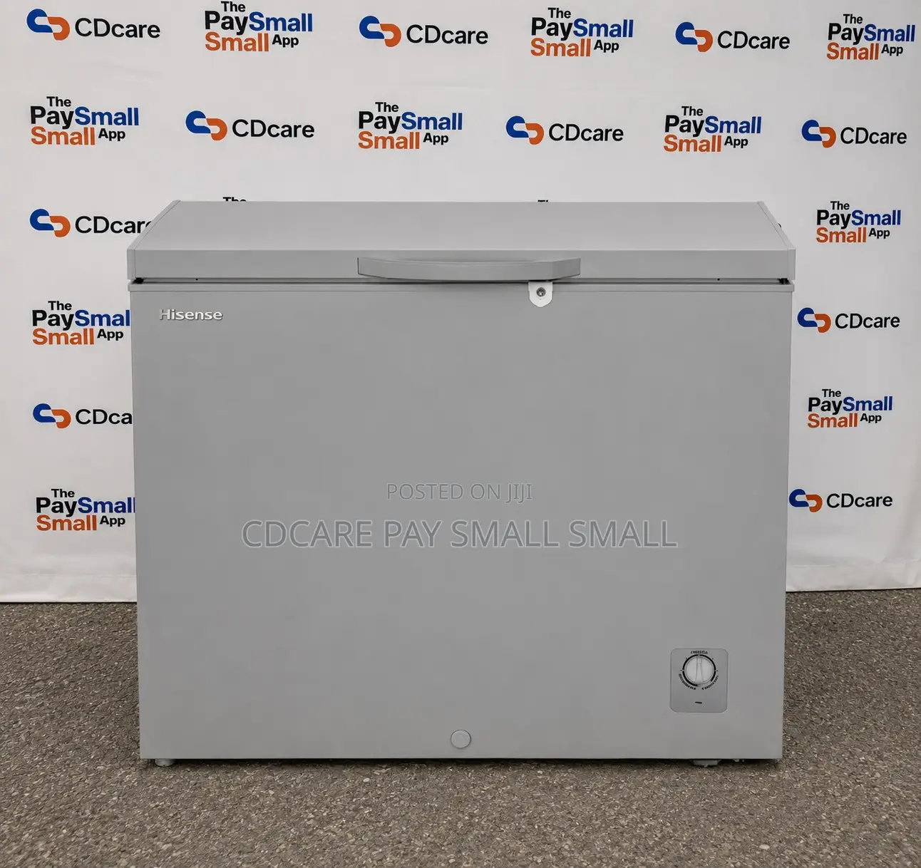 Pay Small Small Hisense 250l Chest Freezer on Cdcare.App