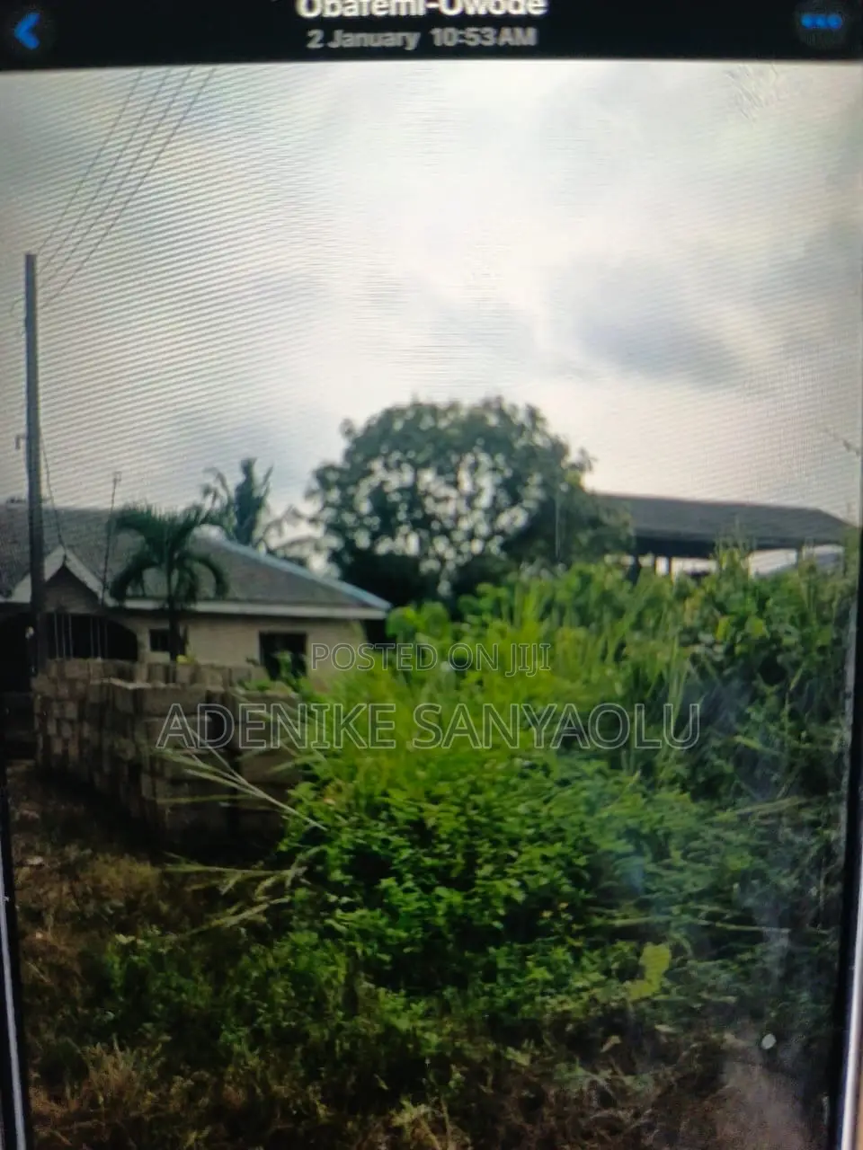 C Of O Land With Building Approval In Developed Area In Mowe
