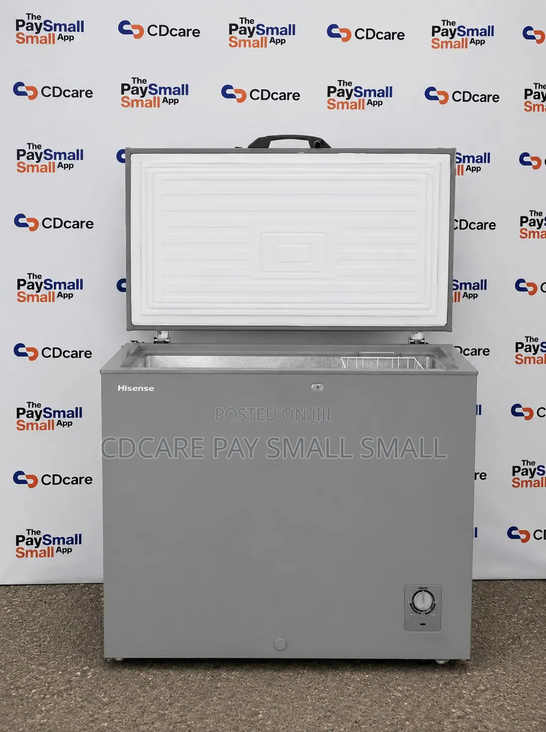 Pay Small Small Hisense 250l Chest Freezer on Cdcare.App