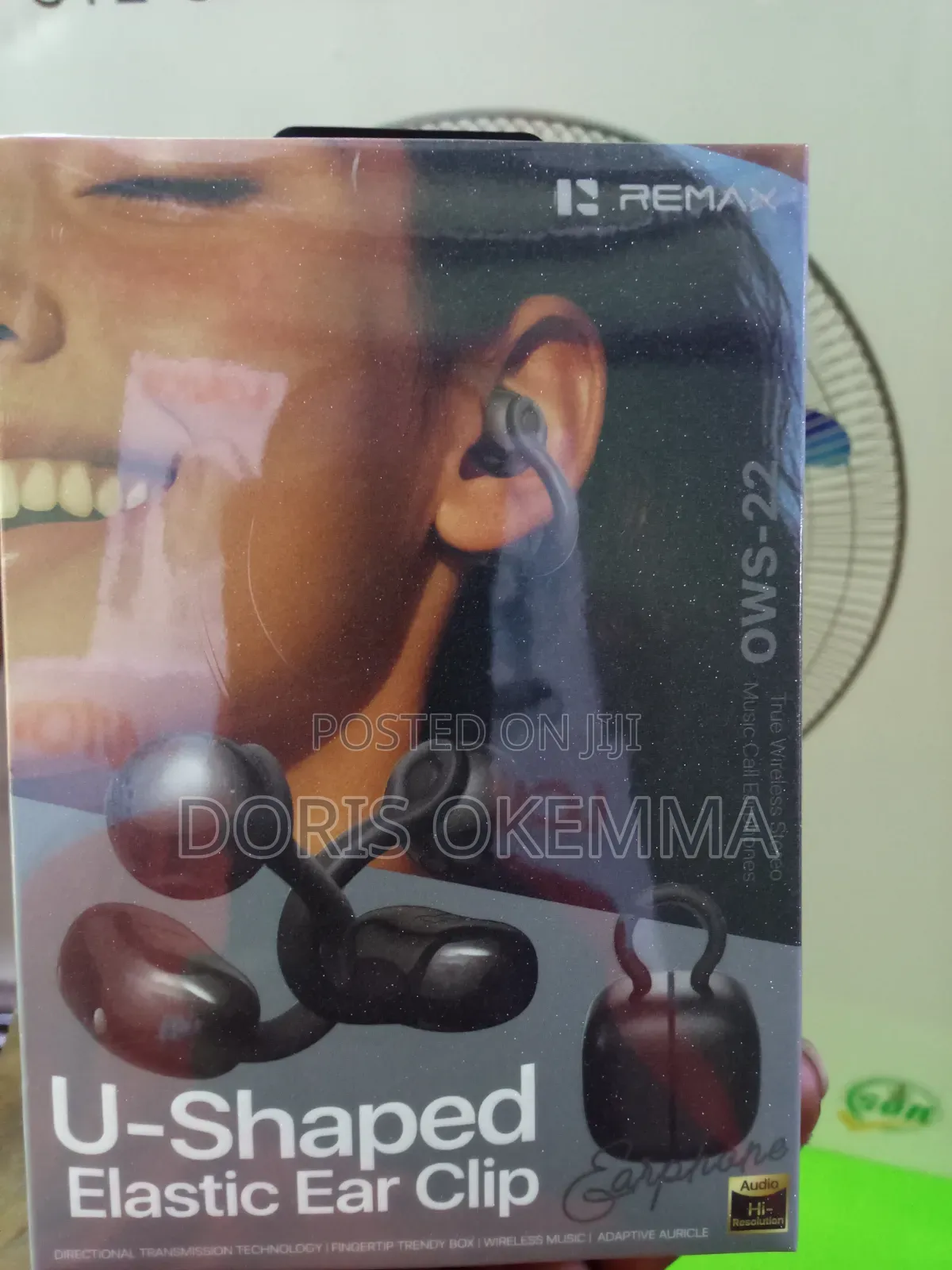 Remax Ows-22 Clip-on Wireless Earbuds - Bluetooth 6.0 Noise Cancelling