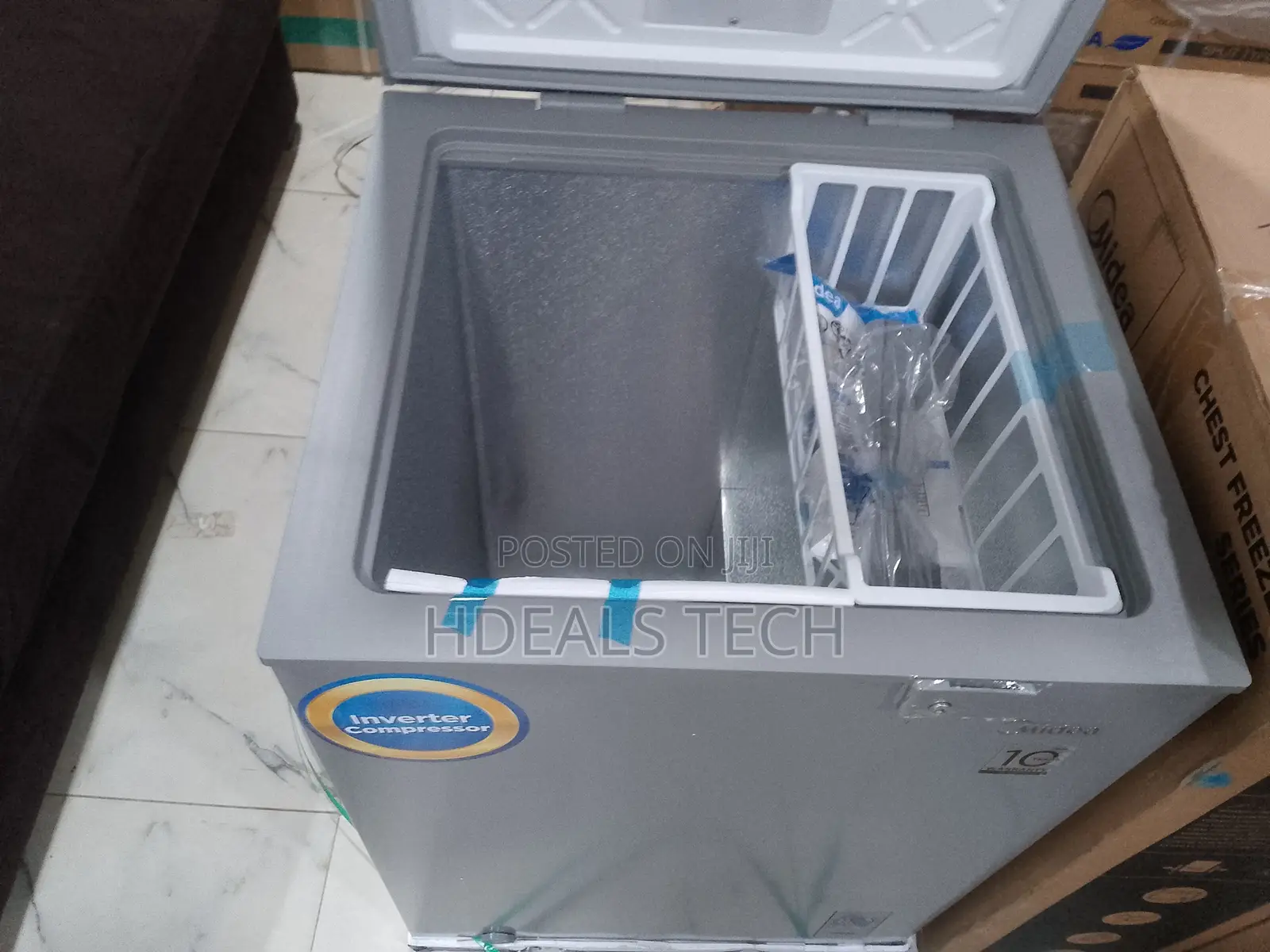 Midea 143l Inverter Chest Freezer With Elegant Design and Excellent