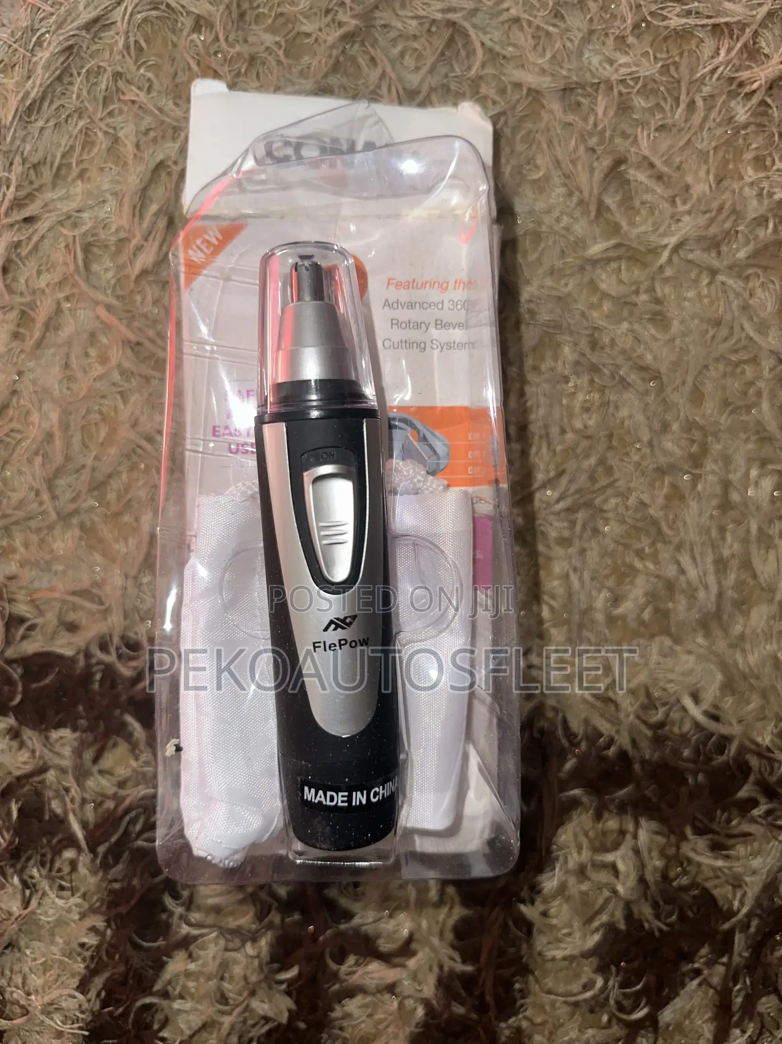 Battery Powered Nose and Ear Hair Trimmer