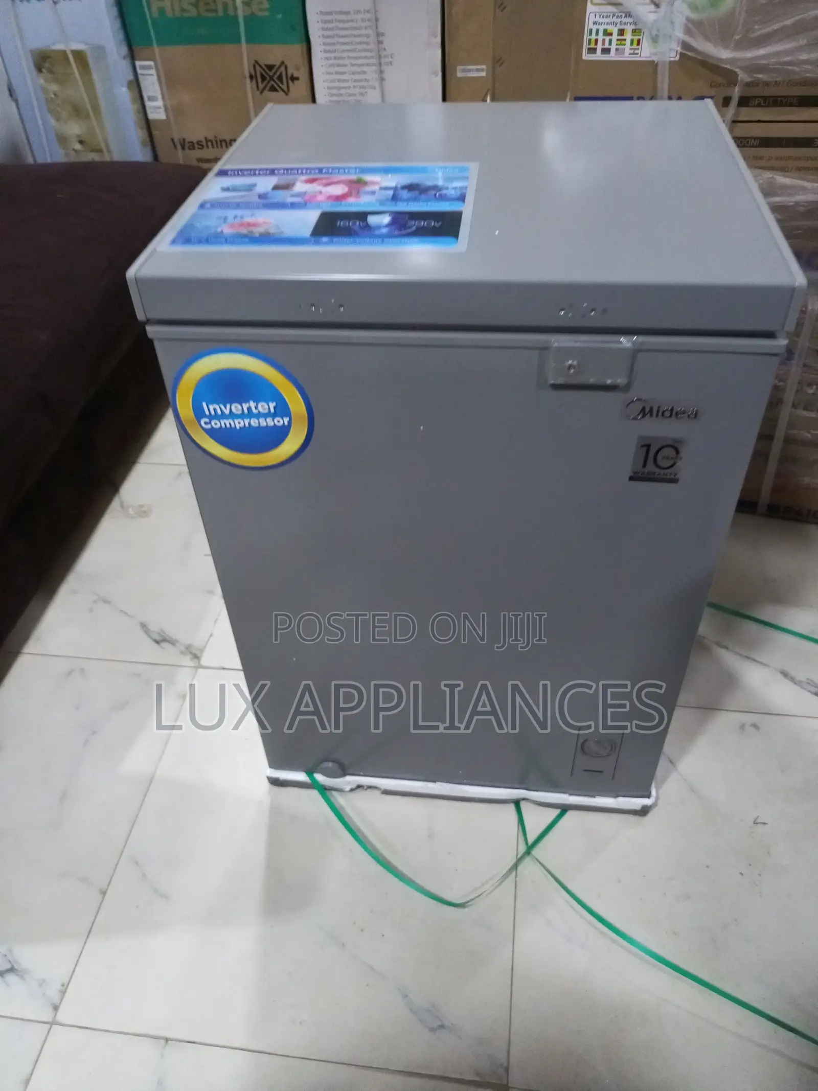 Midea Deep Freezer With Removable Food Basket