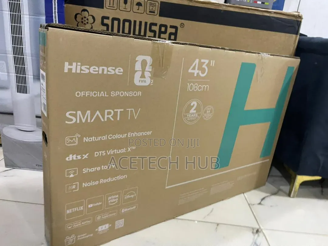 Buy Brand New Hisense 43” Smart Tv at Best Price