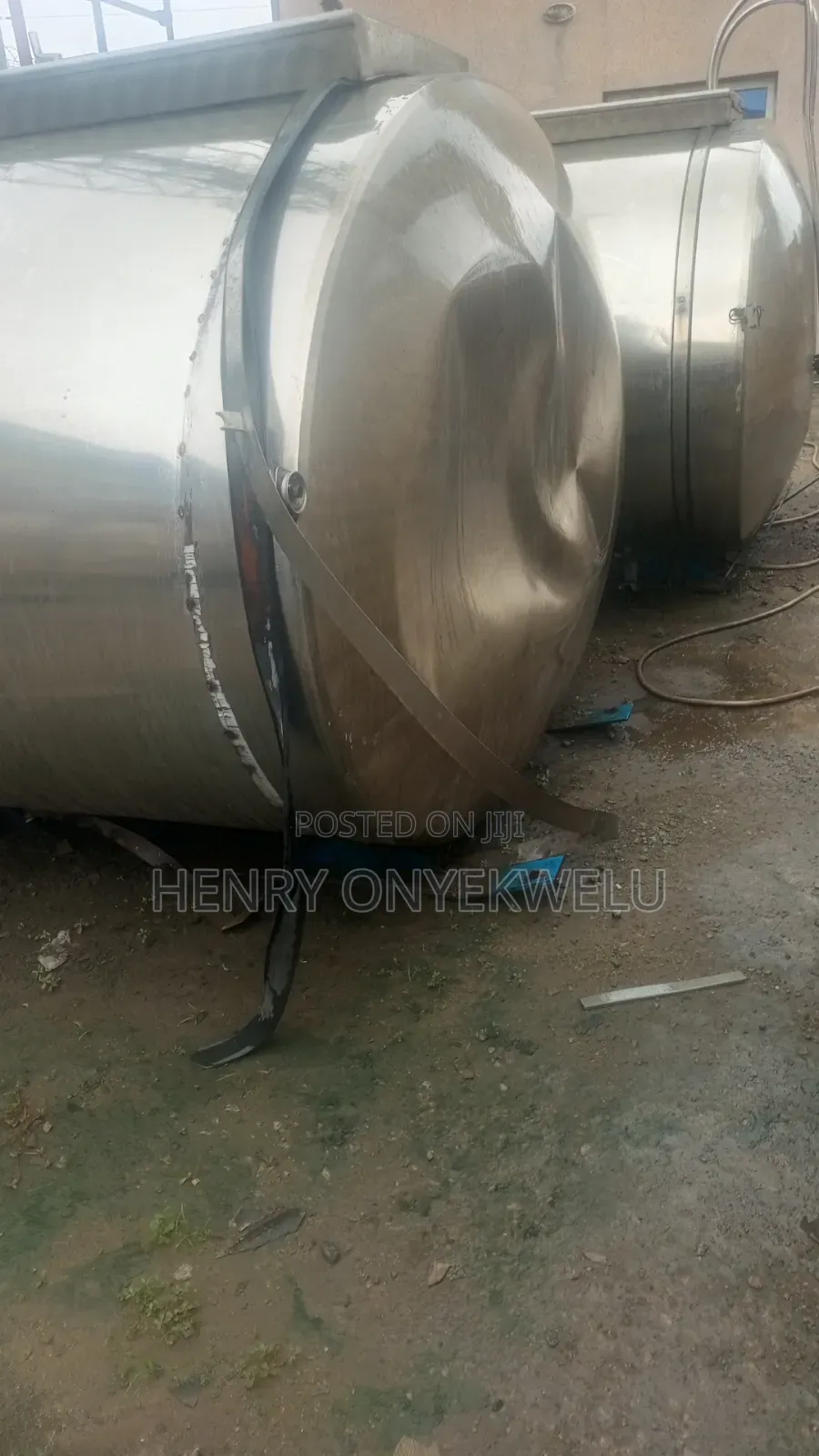 Stainless 15,000 Liters Tank
