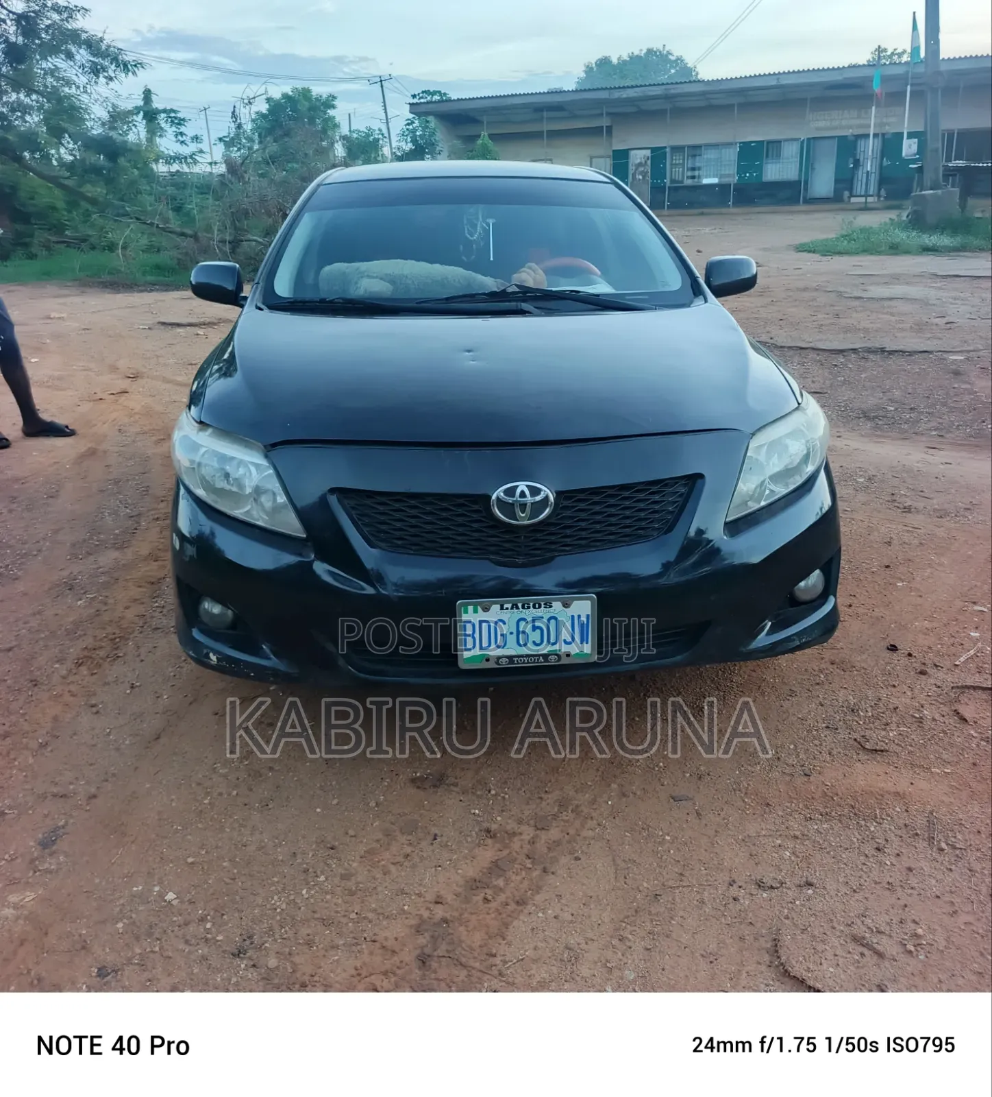 Toyota Corolla 2008 Black