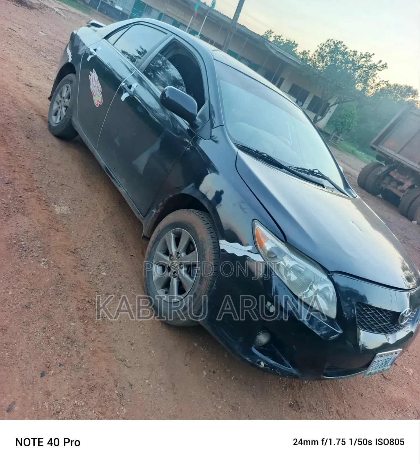 Toyota Corolla 2008 Black