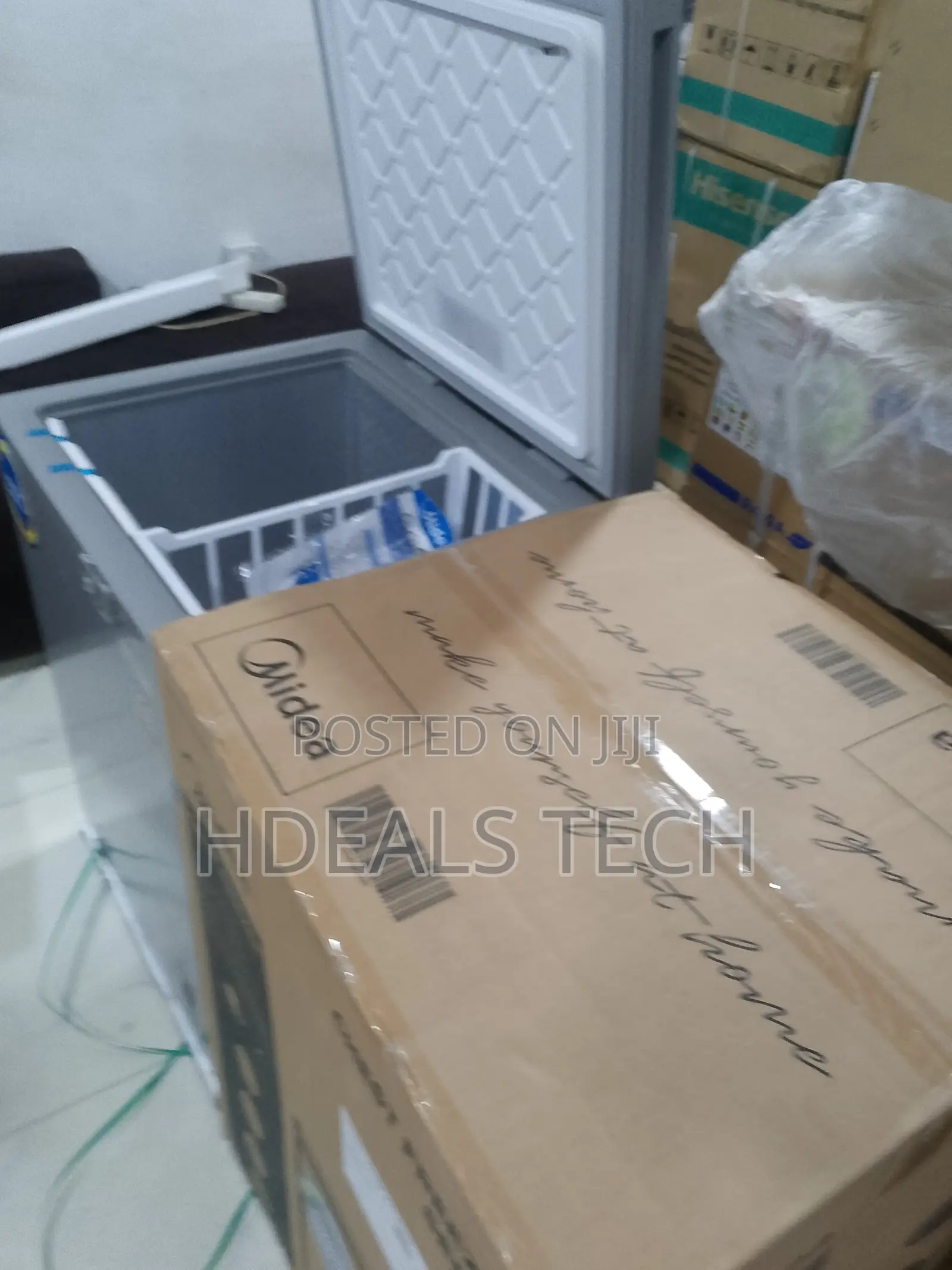Midea 143l Chest Freezer With Long Lasting Cooling
