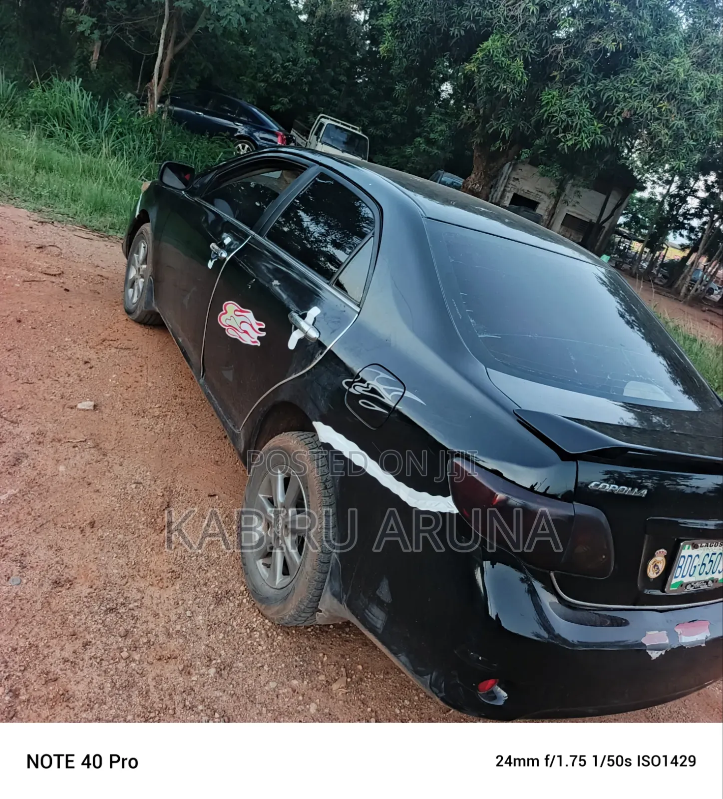 Toyota Corolla 2008 Black