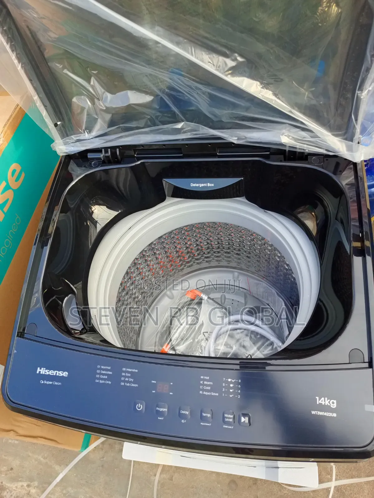 Hisense 14kg Top Load Automatic Washing Machine | Hiswm3w1422ubwt
