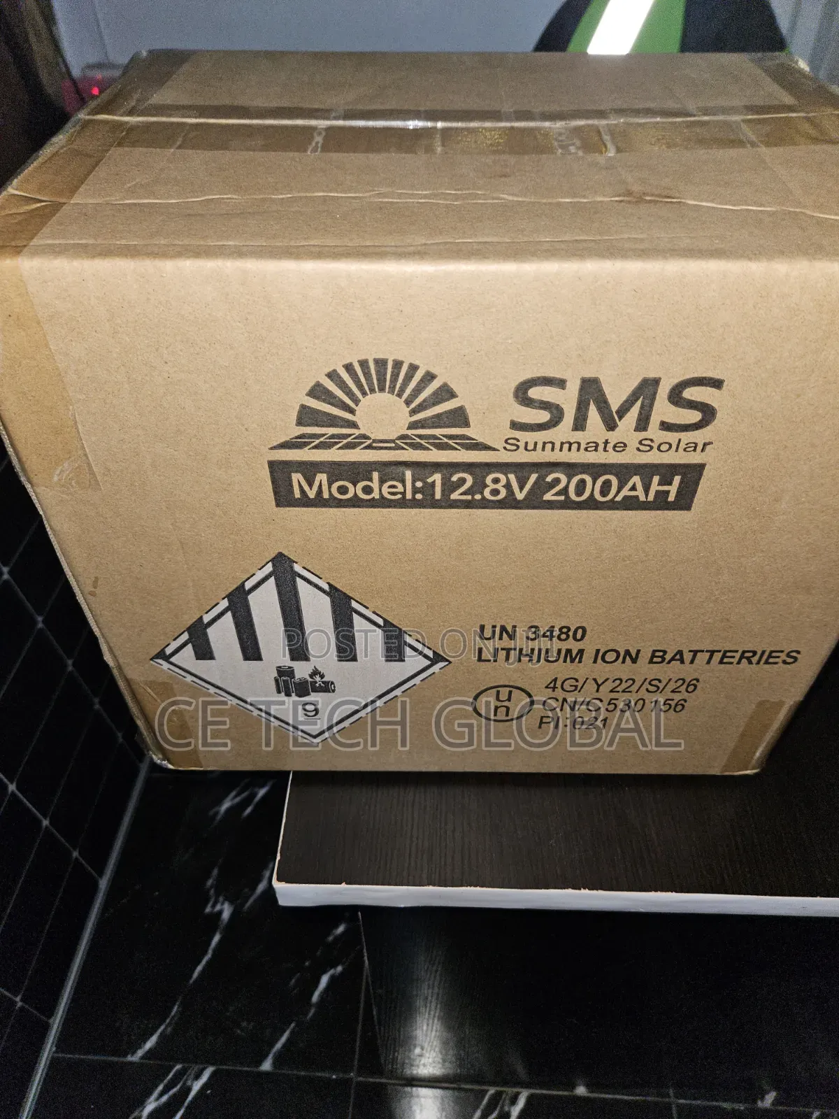 SMS 2.5kwh 200ah 12v Lithium Battery