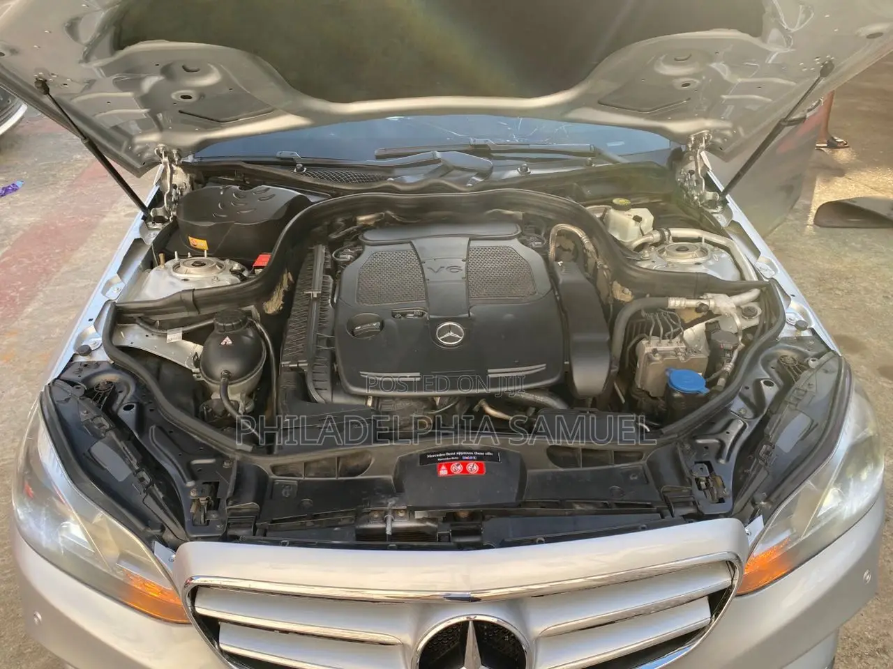 Mercedes-Benz E350 2016 Silver