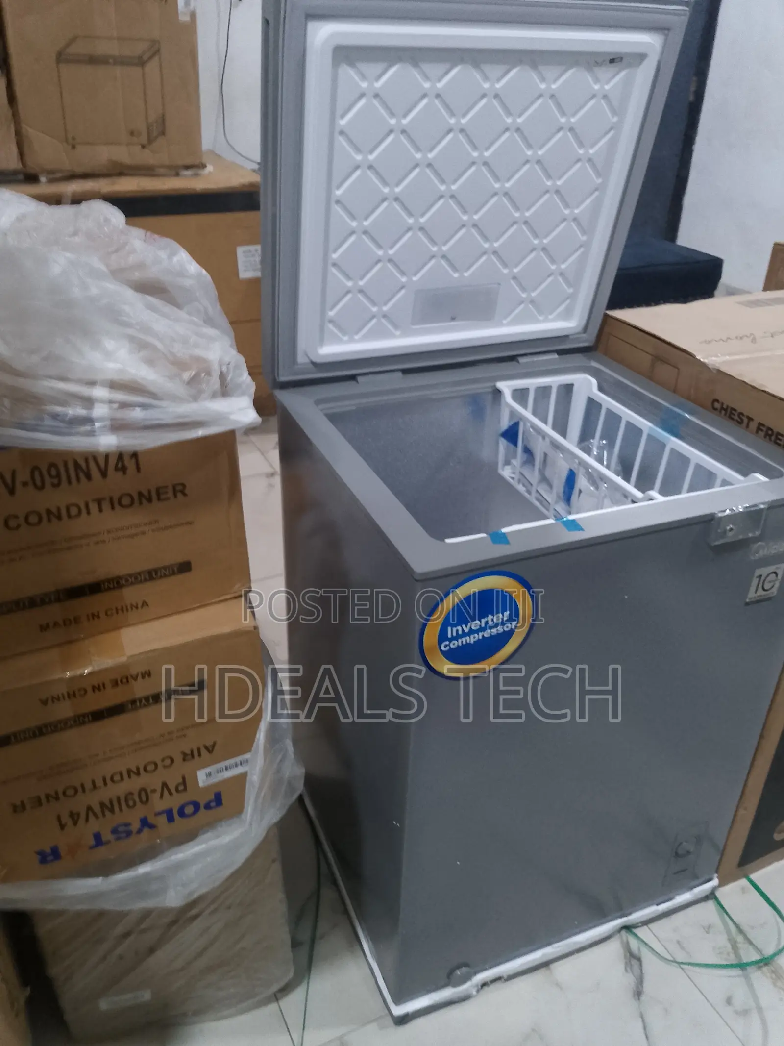 Original Midea 143 Litres Chest Freezer Available
