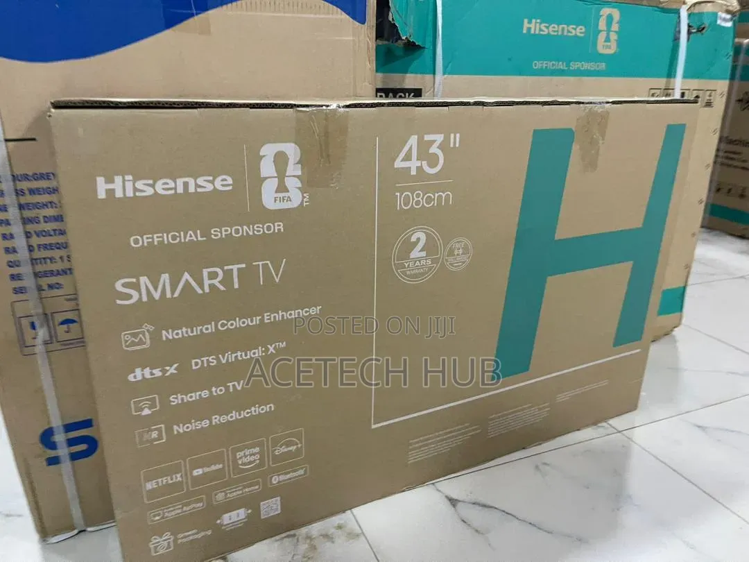 New Arrival: Hisense 43 Inches Smart Tv