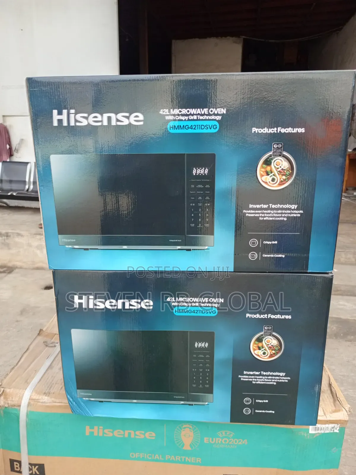 Hisense 42l 1100w Inverter Microwave Oven | Hmas4211dsv