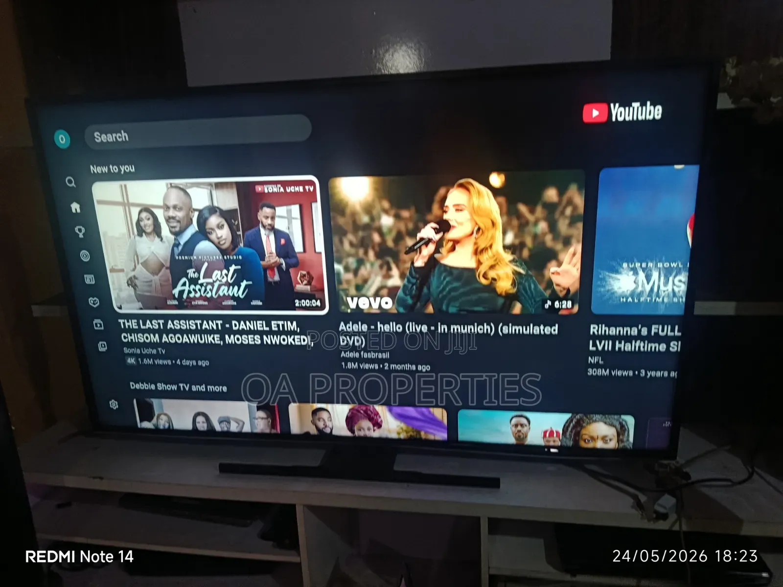 Smart TVS of Different Sizes Are Available for Sale at Bodija Ibadan