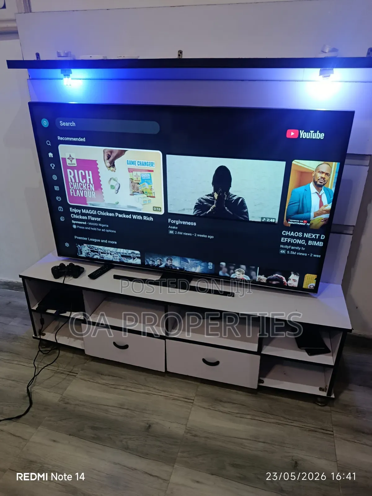 Smart TVS of Different Sizes Are Available for Sale at Bodija Ibadan